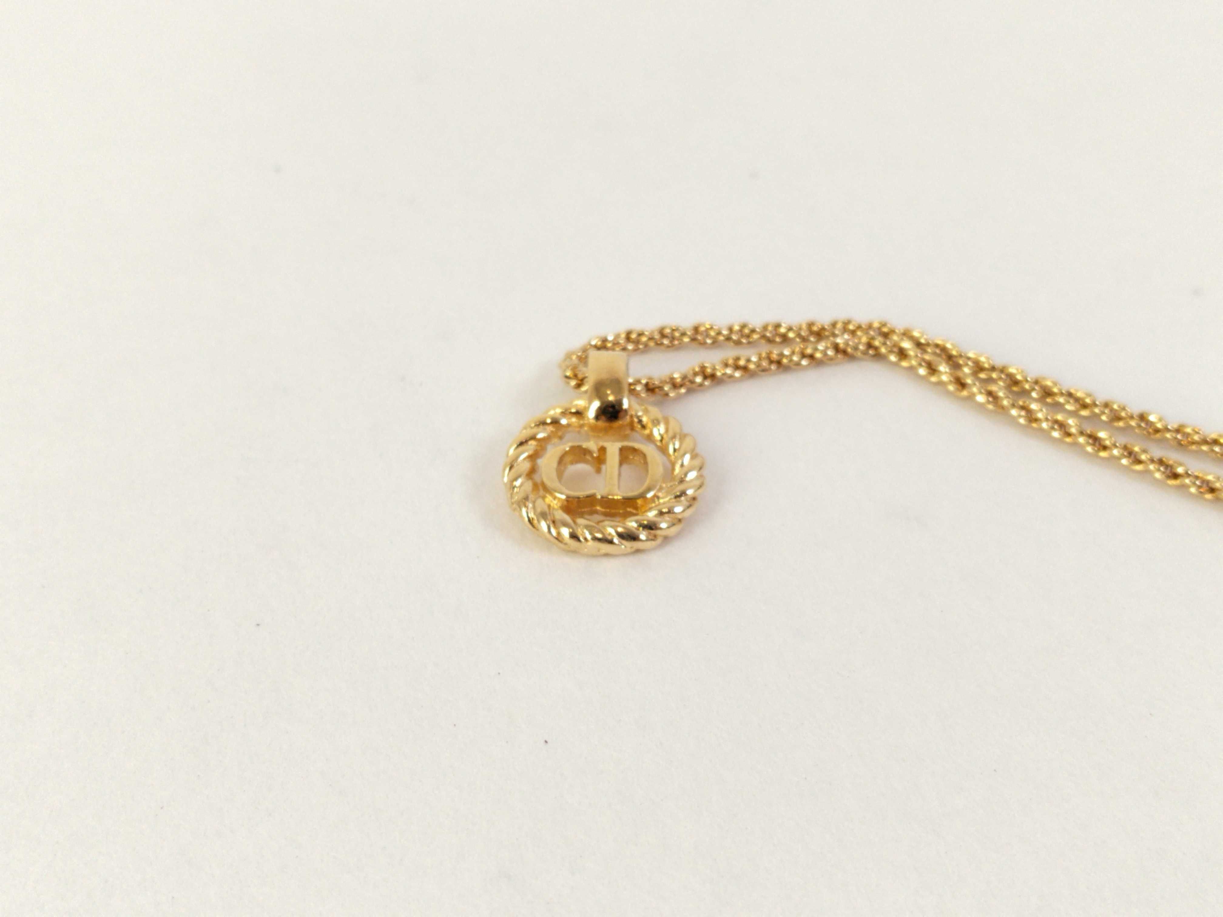 Circle CD Necklace — view 10