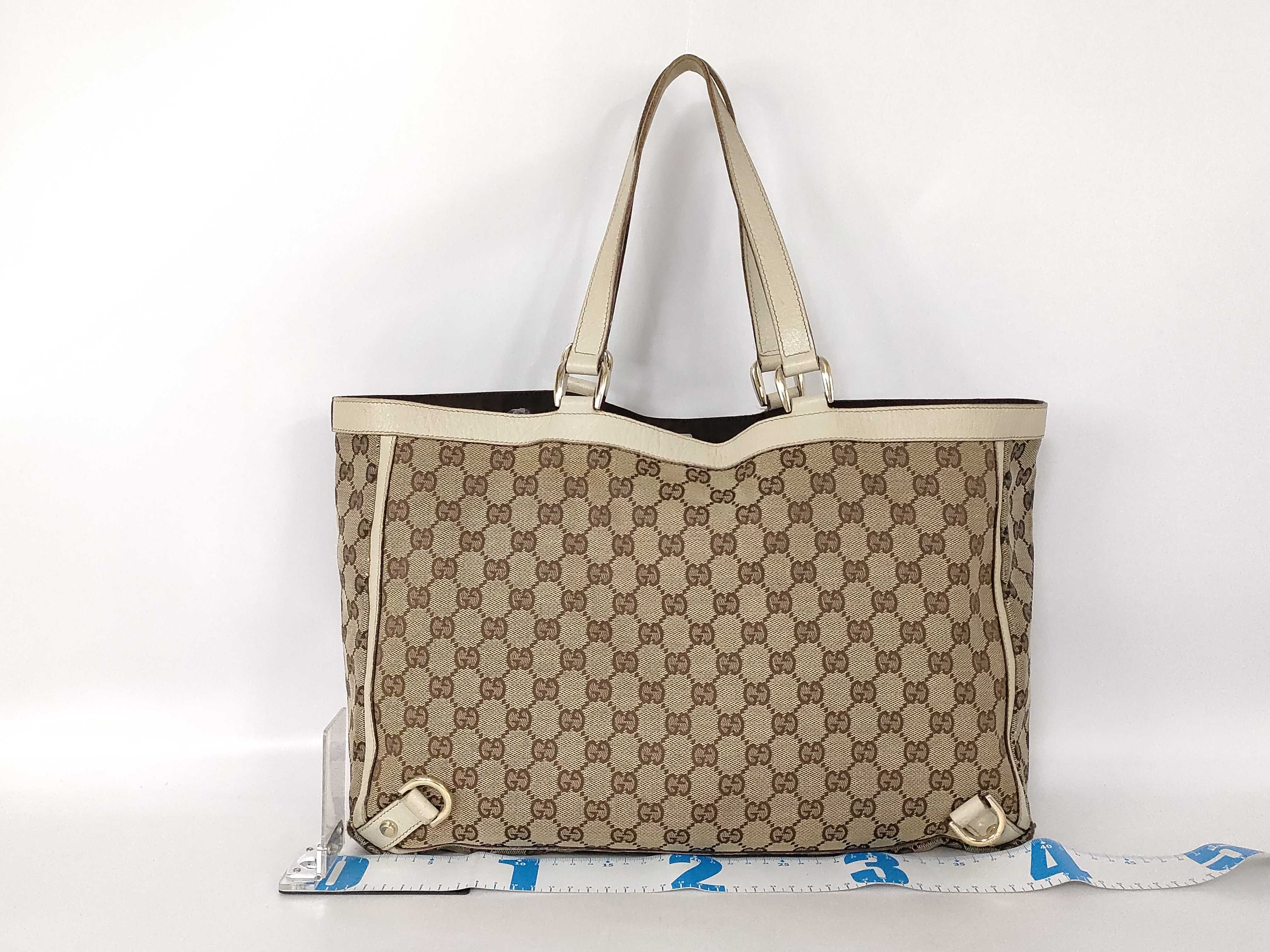 GG Canvas Abbey 141472 GG Canvas Handbag Tote Bag — view 2