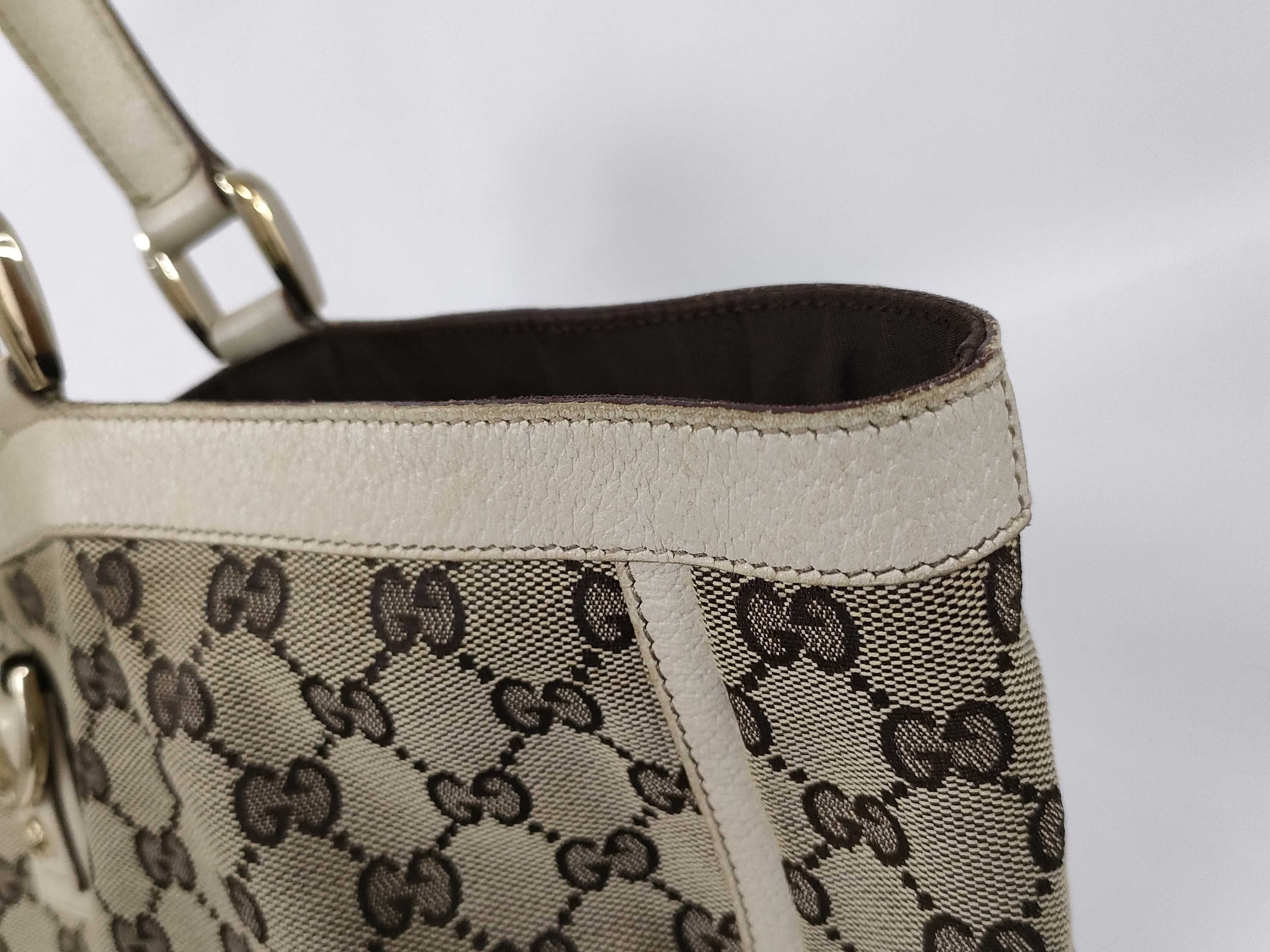 GG Canvas Abbey 141472 GG Canvas Handbag Tote Bag — view 14