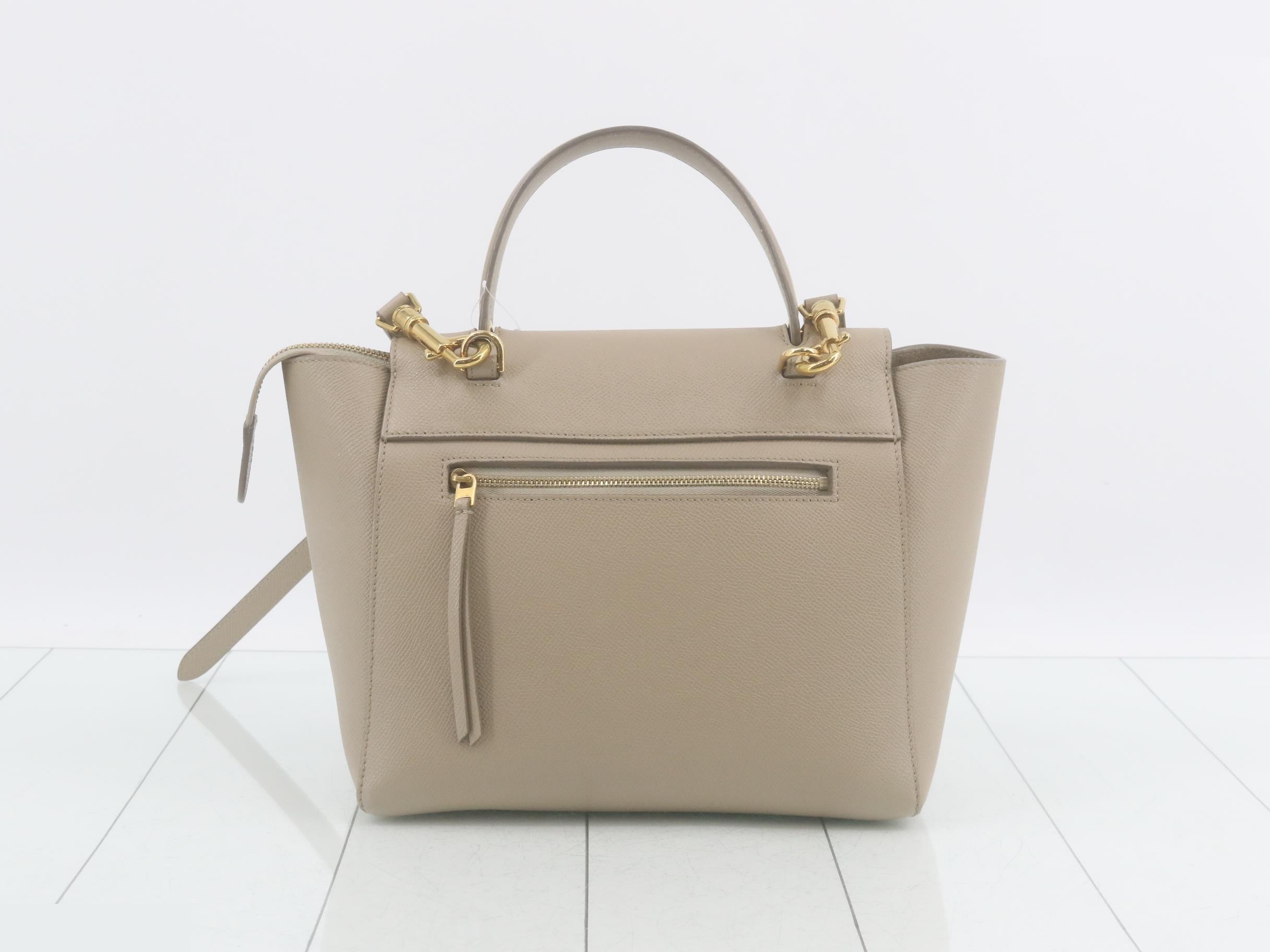 Belt bag, leather, 2-way, shoulder/handbag — view 2