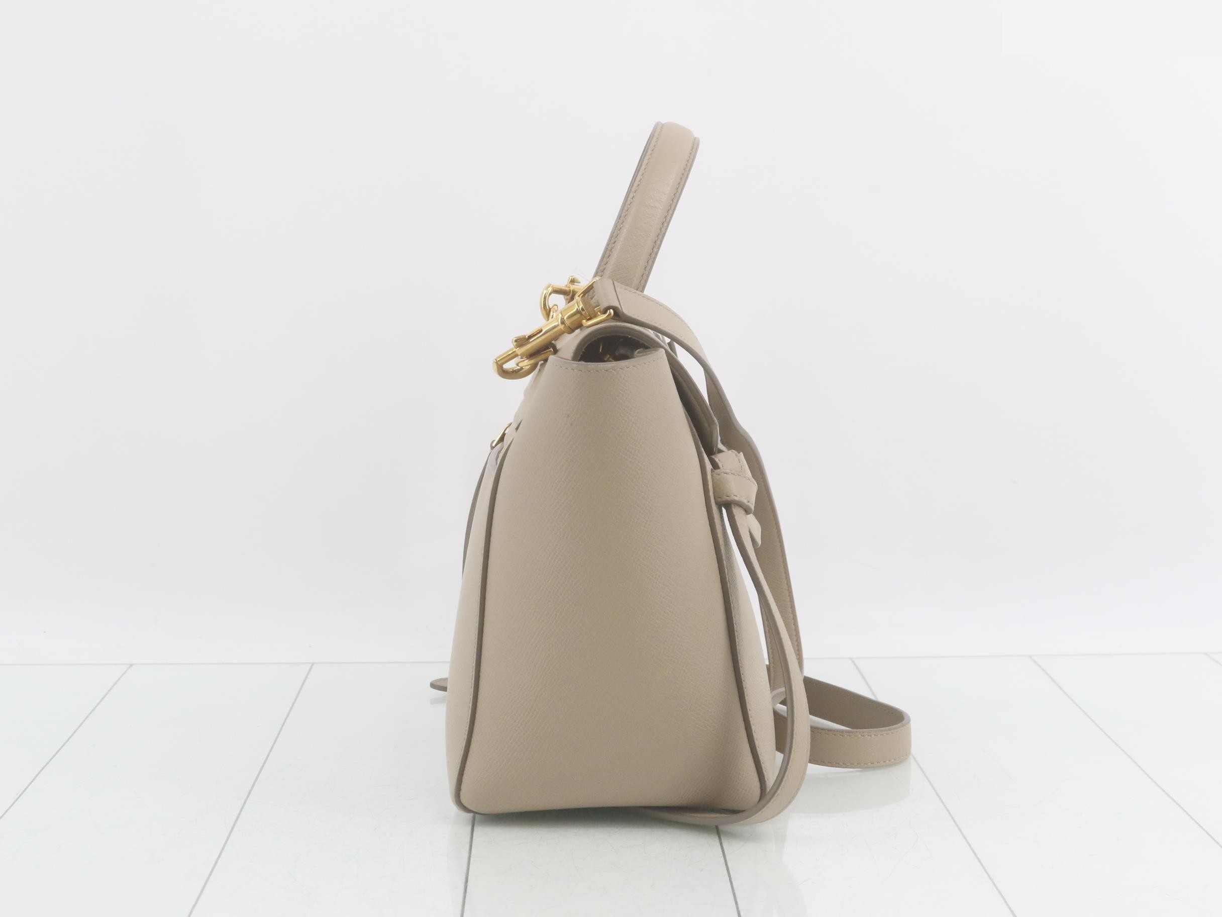 Belt bag, leather, 2-way, shoulder/handbag — view 4
