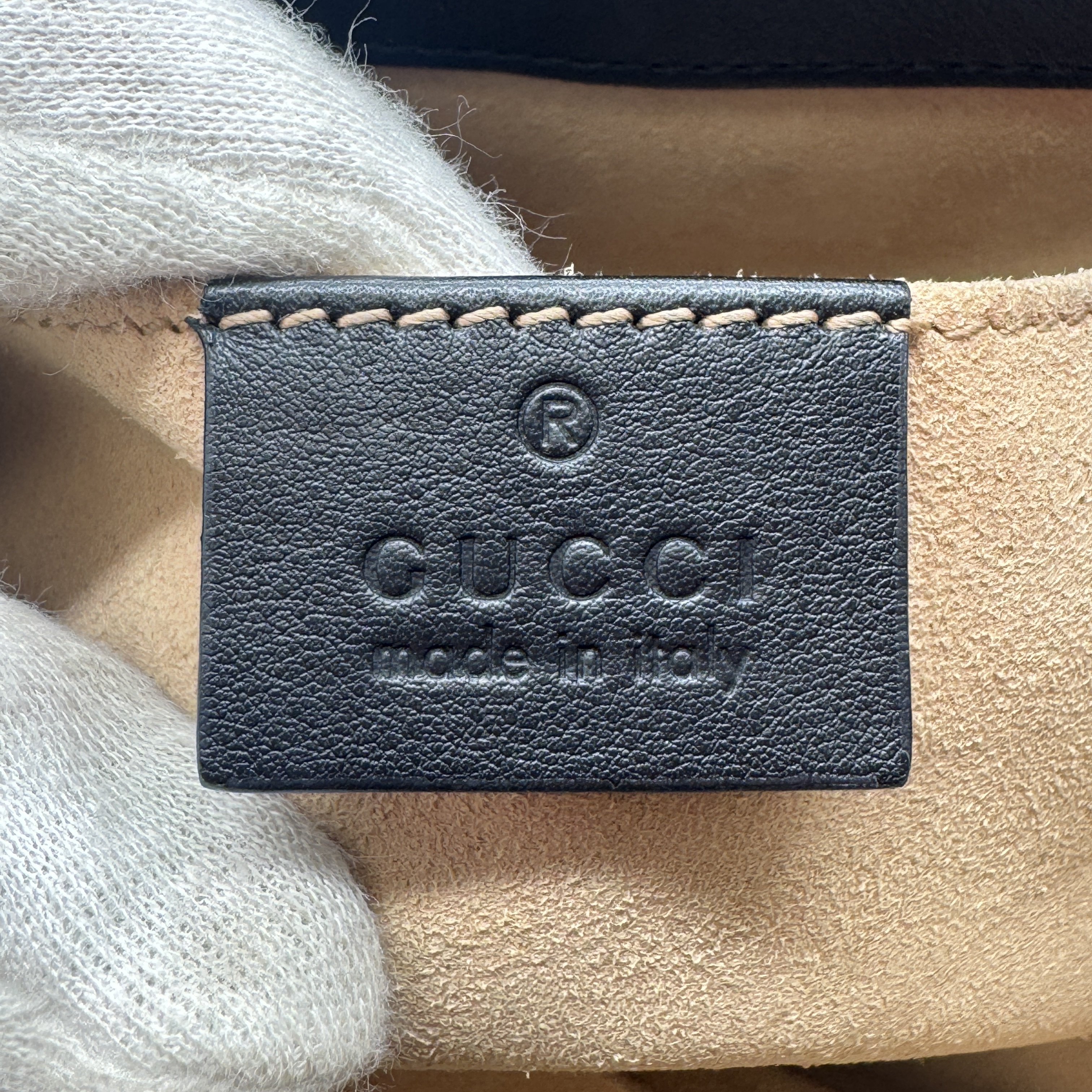 GG Supreme Bee Padlock Tote Bag Shoulder Bag — view 13