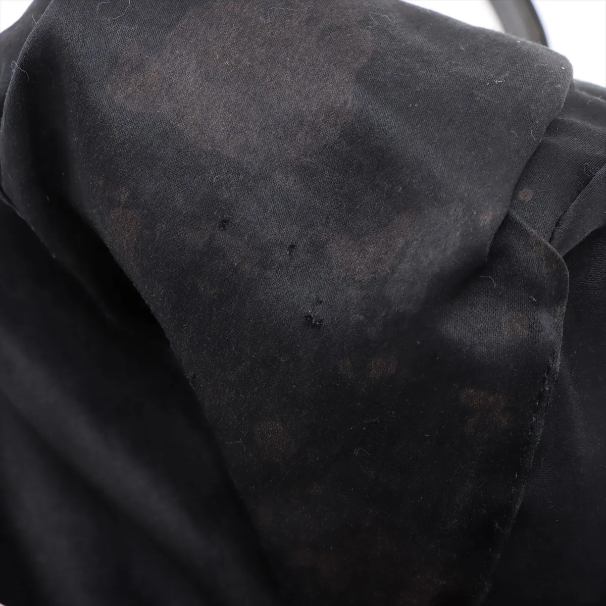 Mamma Bucket Felt x Leather Shoulder Bag Black — view 13
