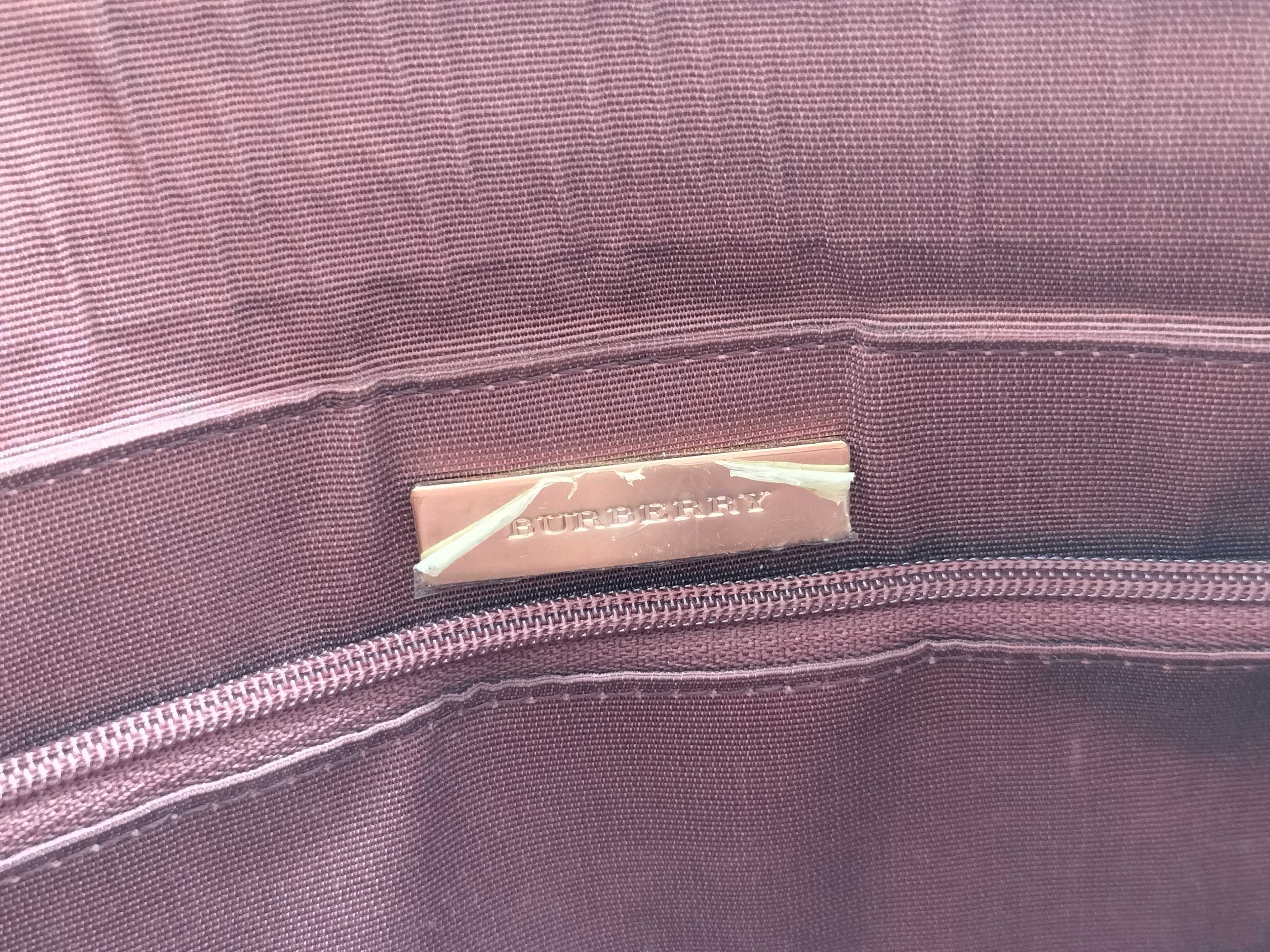 Nova Check Leather Handbag — view 15
