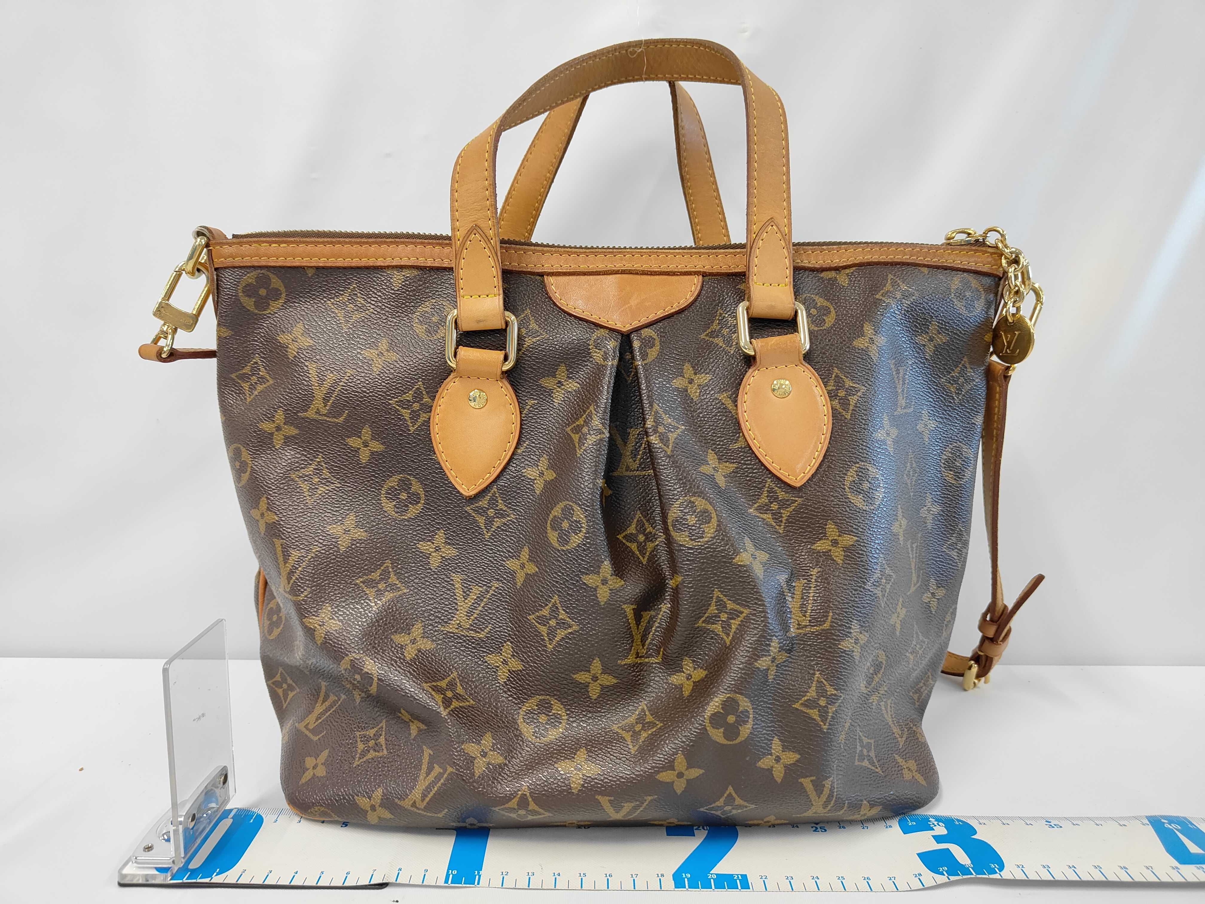 Palermo Monogram Handbag Shoulder Bag 2-Way Tote Bag — view 2