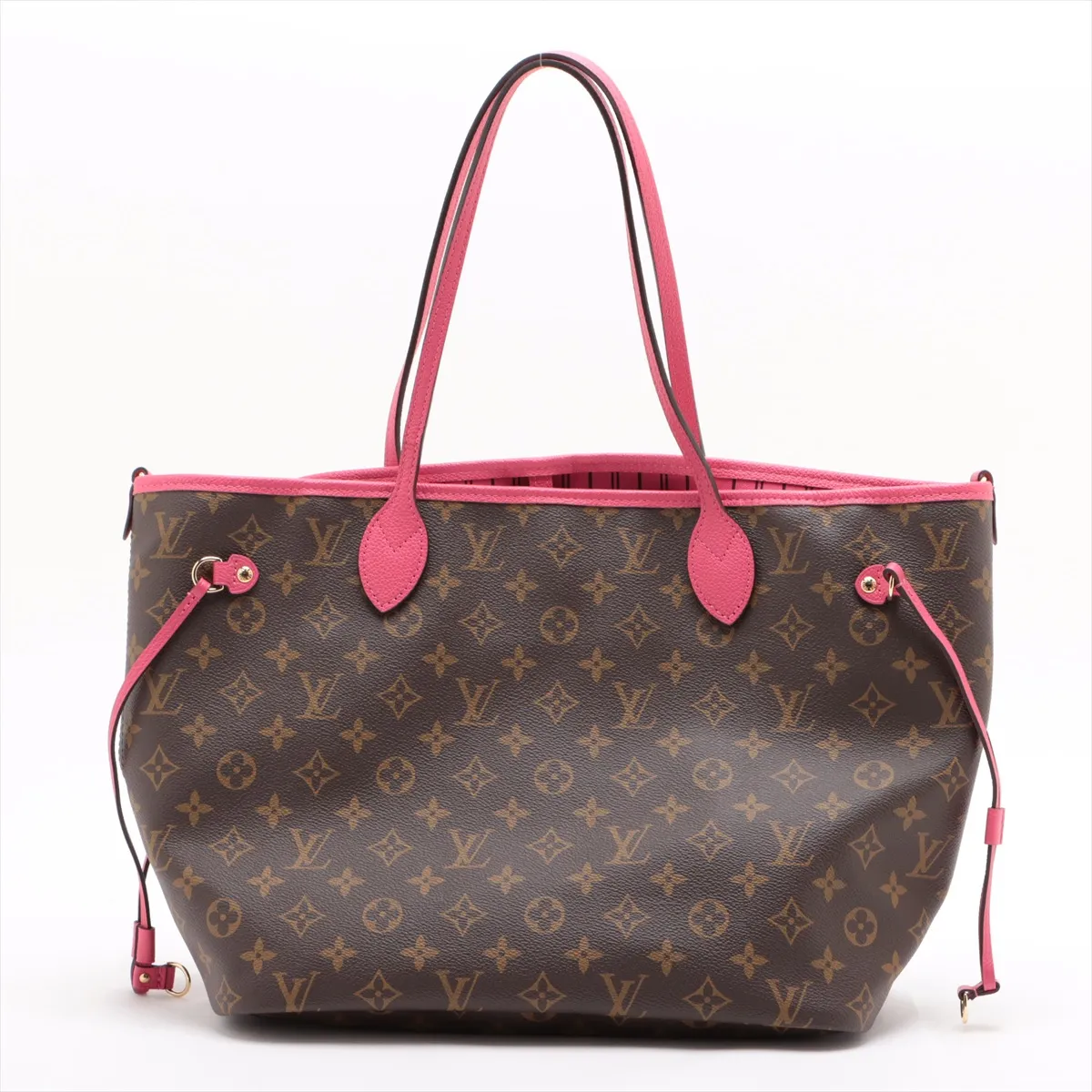 Monogram Neverfull Inside Out MM M12707 Brown x Pink RFID reaction available — view 2