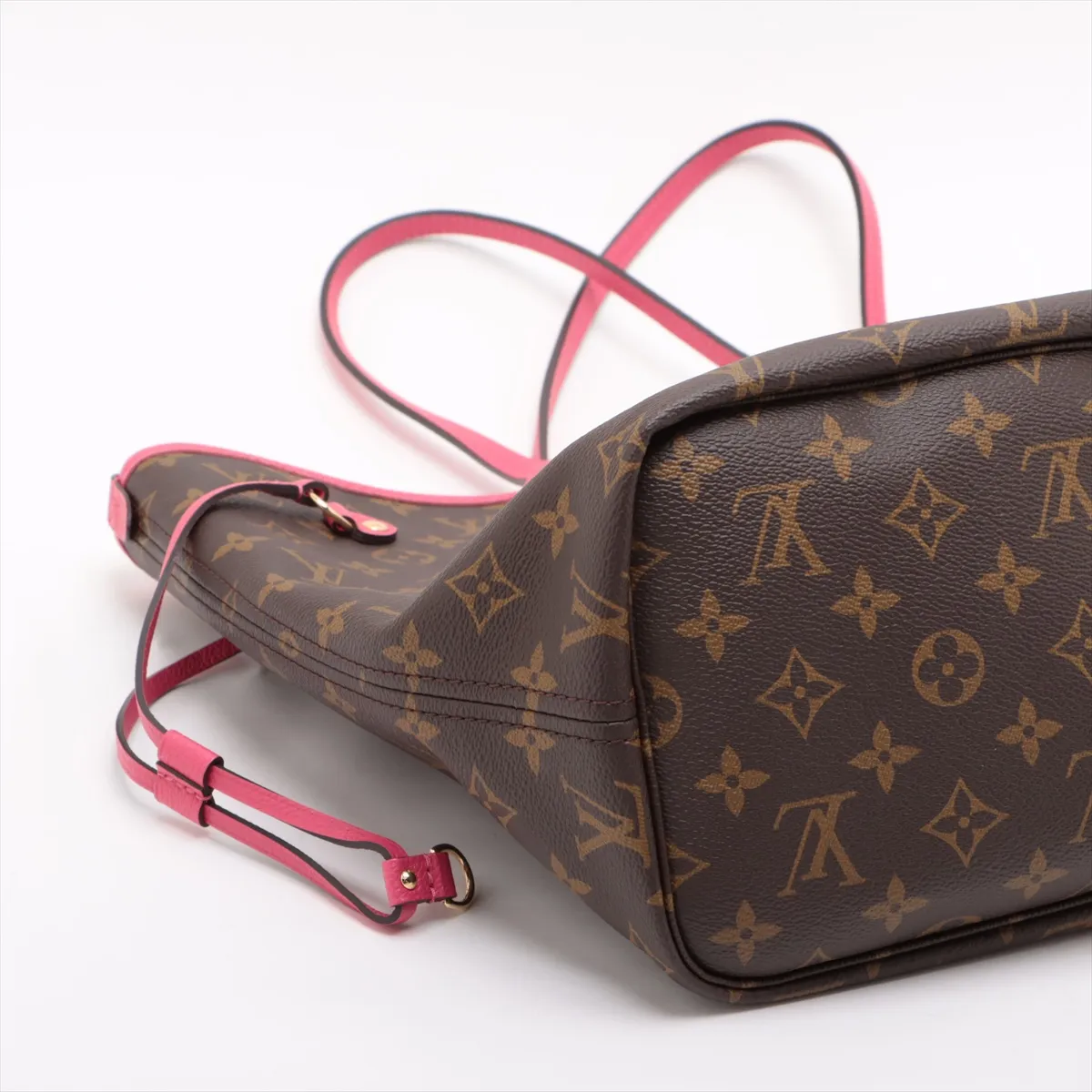 Monogram Neverfull Inside Out MM M12707 Brown x Pink RFID reaction available — view 4
