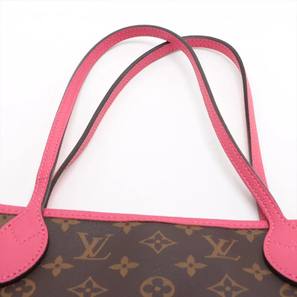 Monogram Neverfull Inside Out MM M12707 Brown x Pink RFID reaction available — view 6
