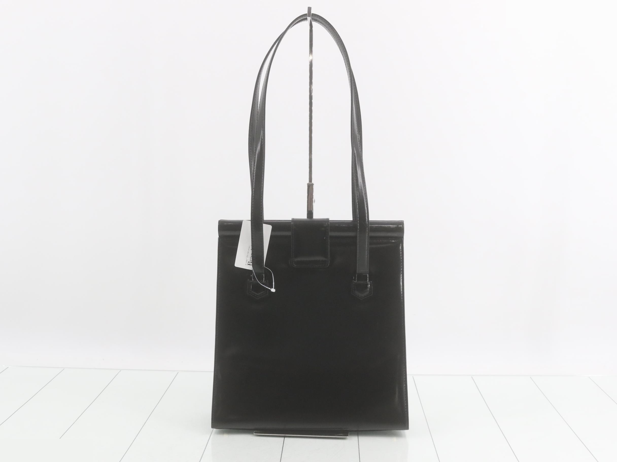 Leather shoulder handbag — view 2