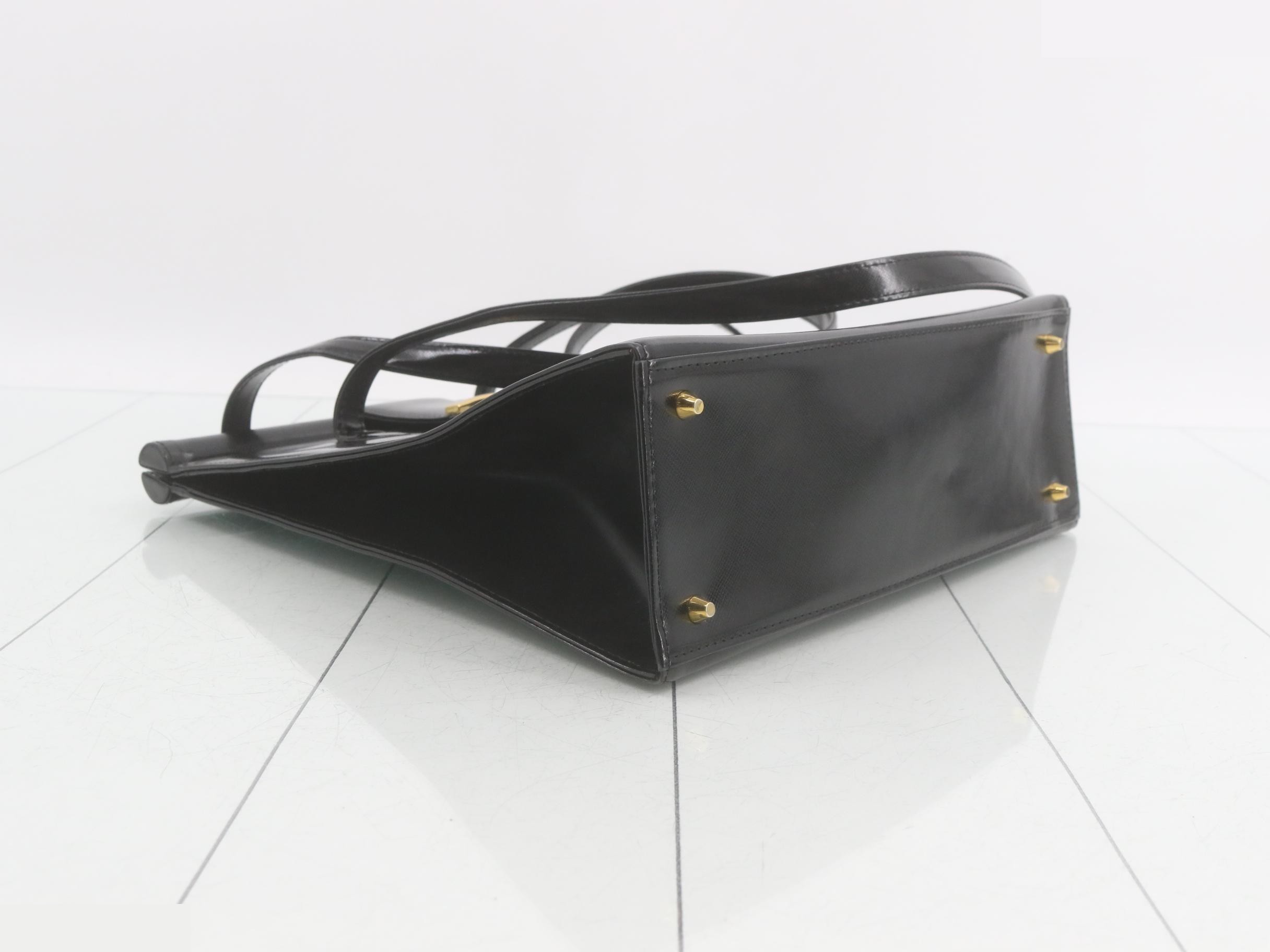 Leather shoulder handbag — view 5
