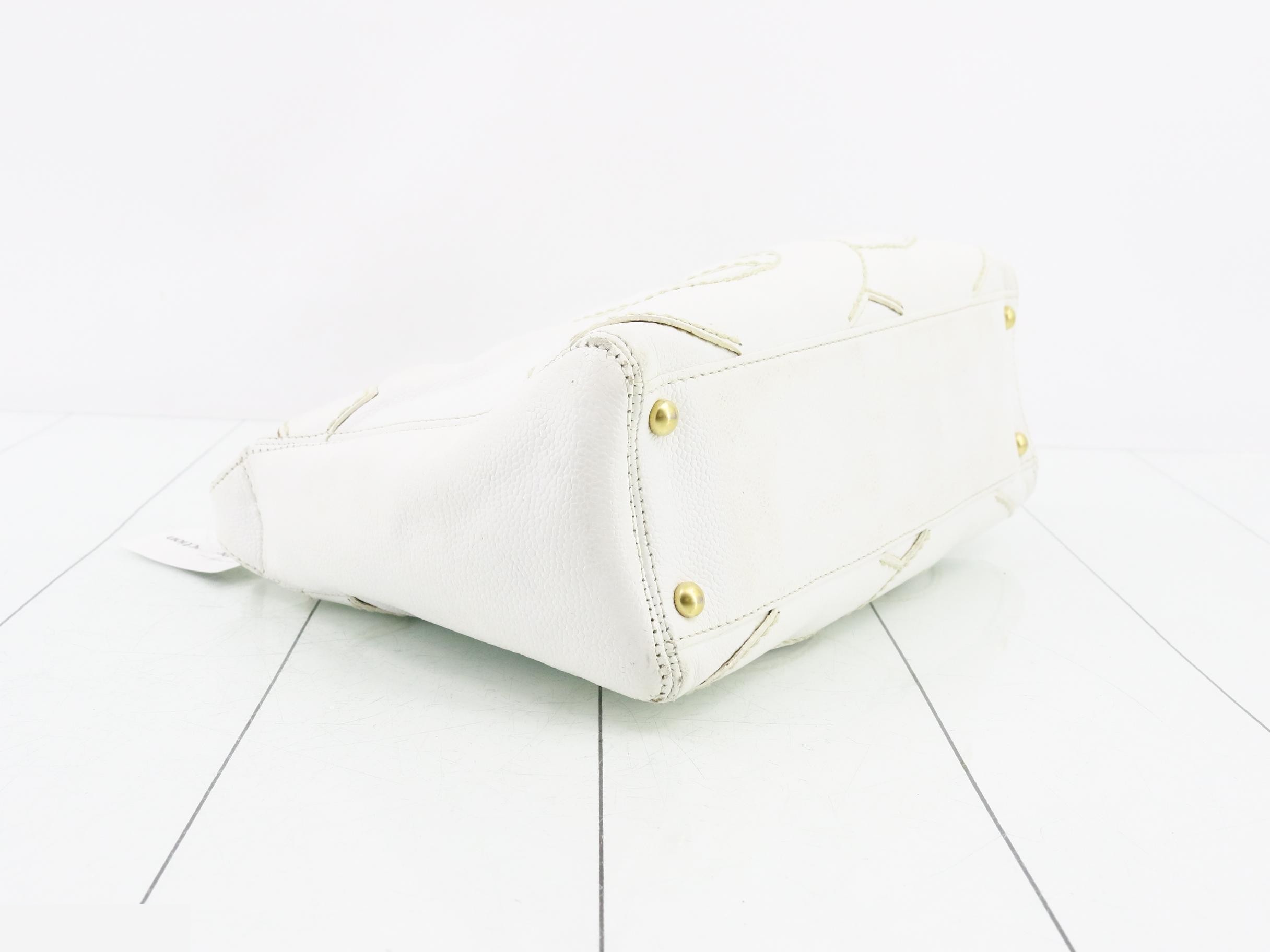 Caviar Skin Coco Mark Shoulder Bag — view 5