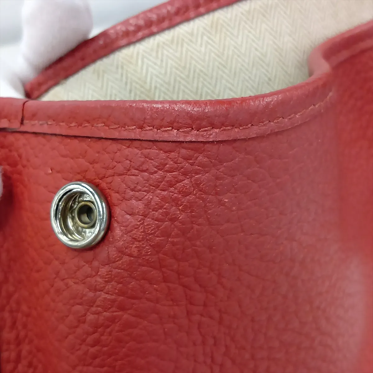 Garden Party 36 PM Country Rouge Duchesse Silver Hardware R: 2014 — view 12