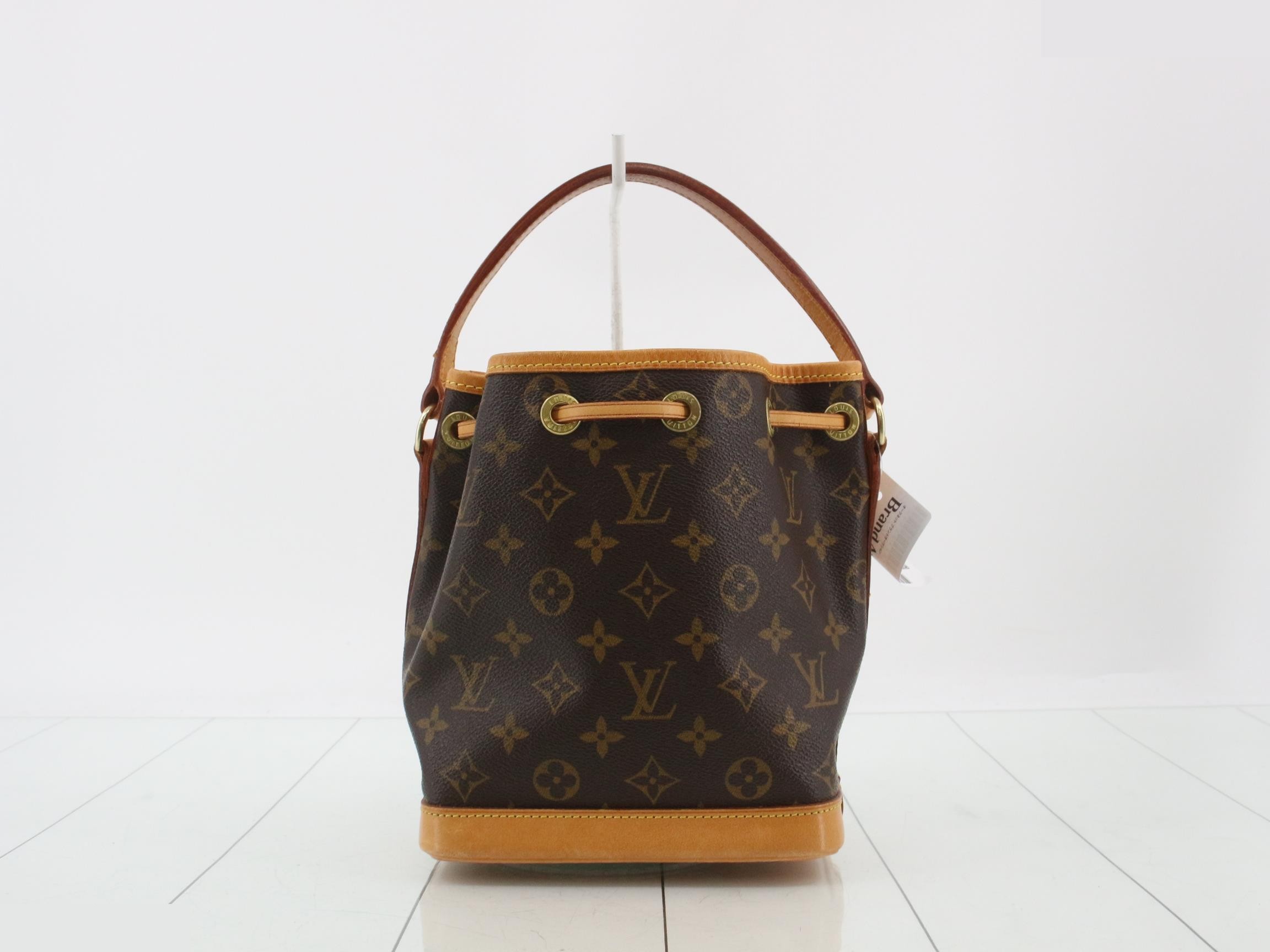 M42227 Mini Noe Handbag Monogram Brown — view 2