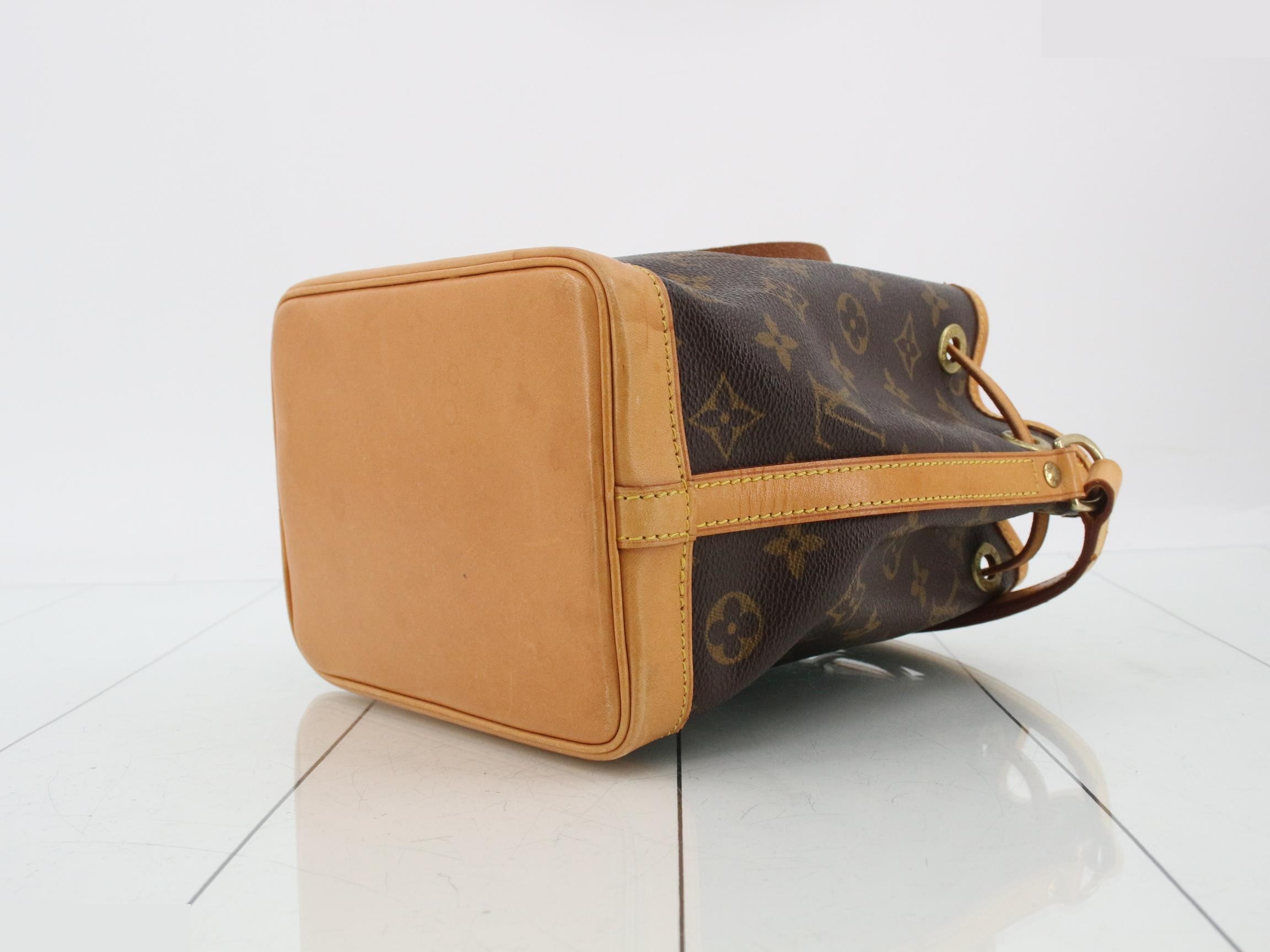M42227 Mini Noe Handbag Monogram Brown — view 6