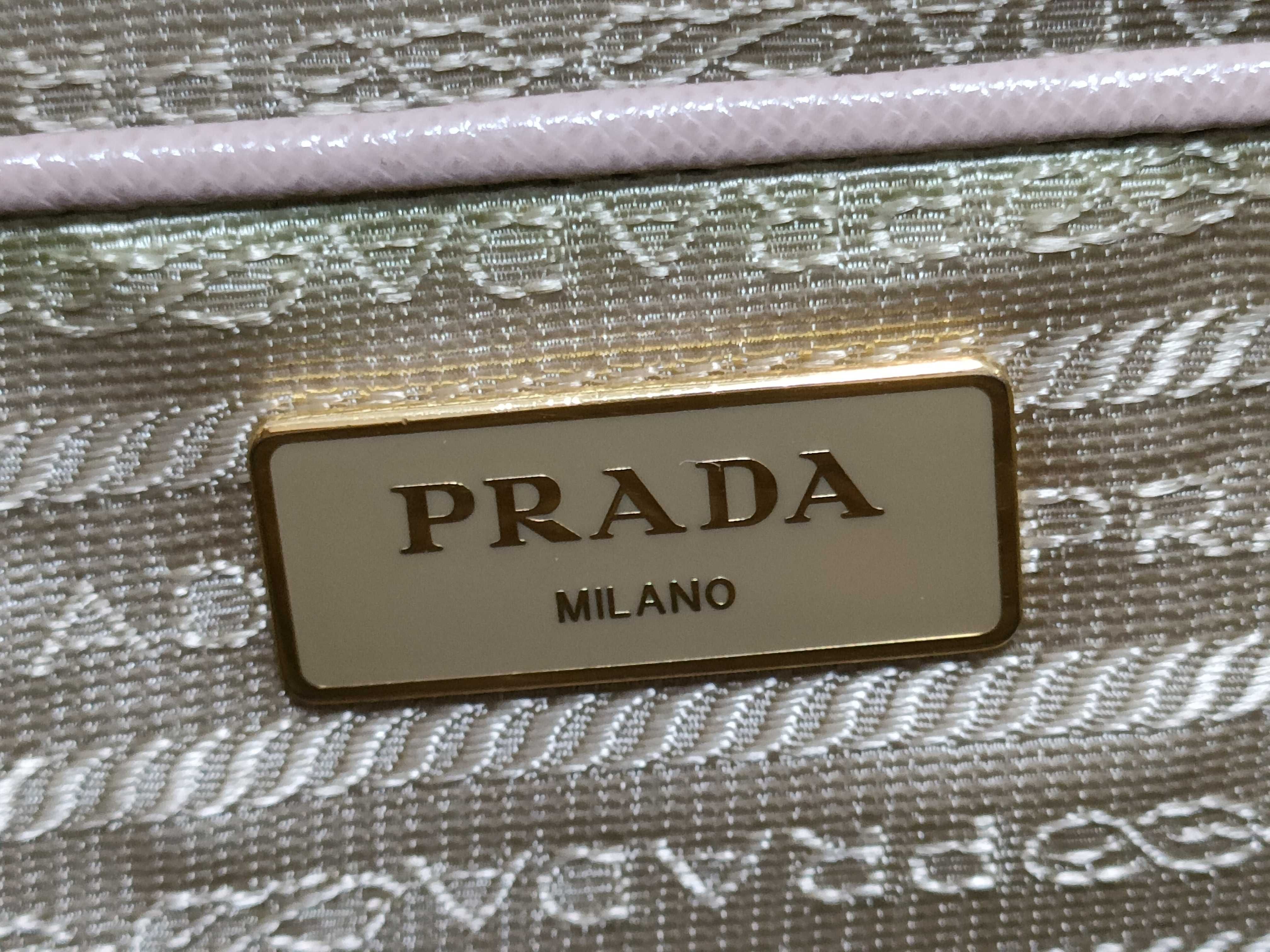 ID- Saffiano Lux Galeria Cow Skin Tote bag Beige BN2274 Handbag — view 10