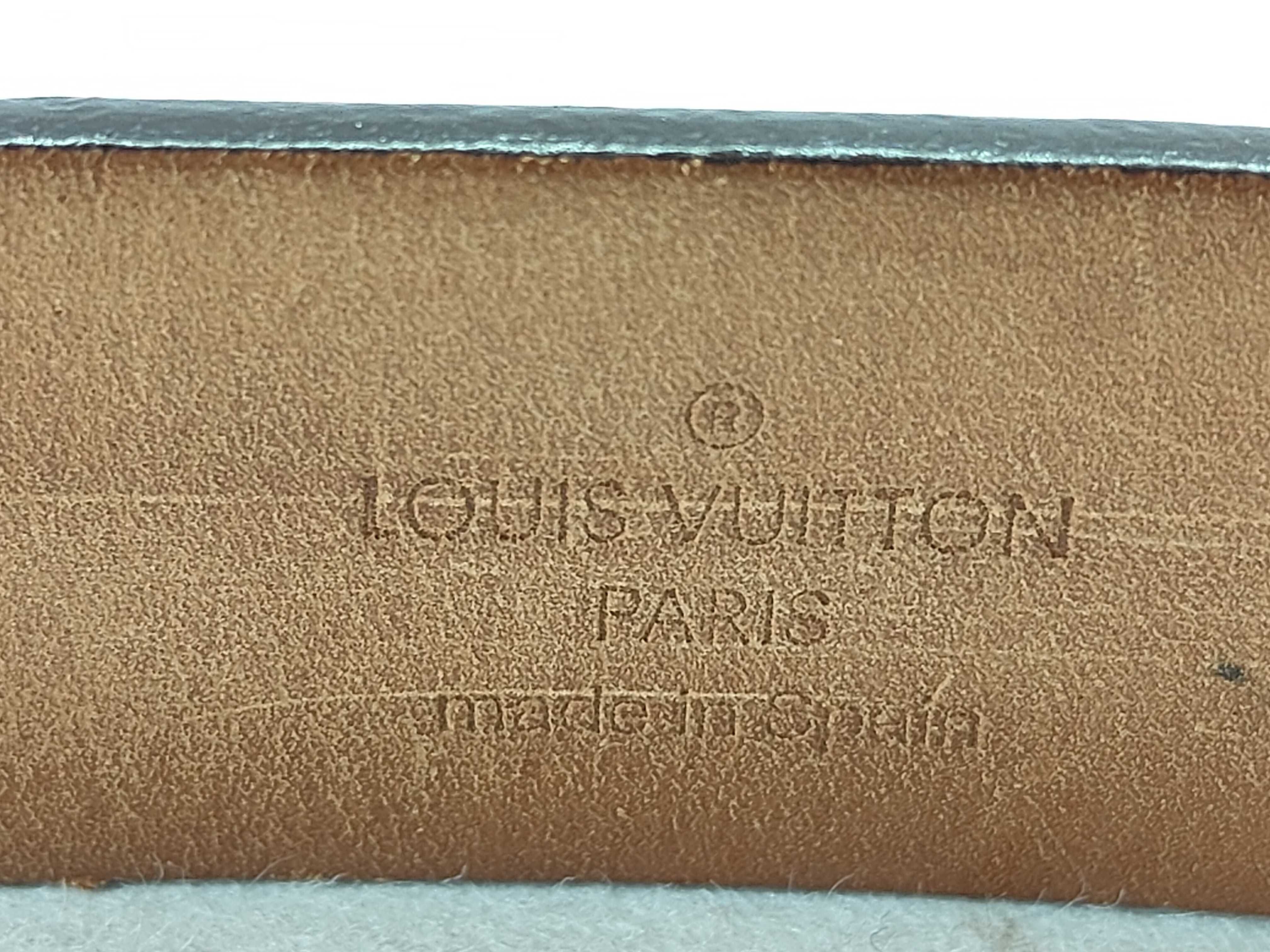 Damier Louis Vuitton Damier Ceinture Carré Belt — view 4