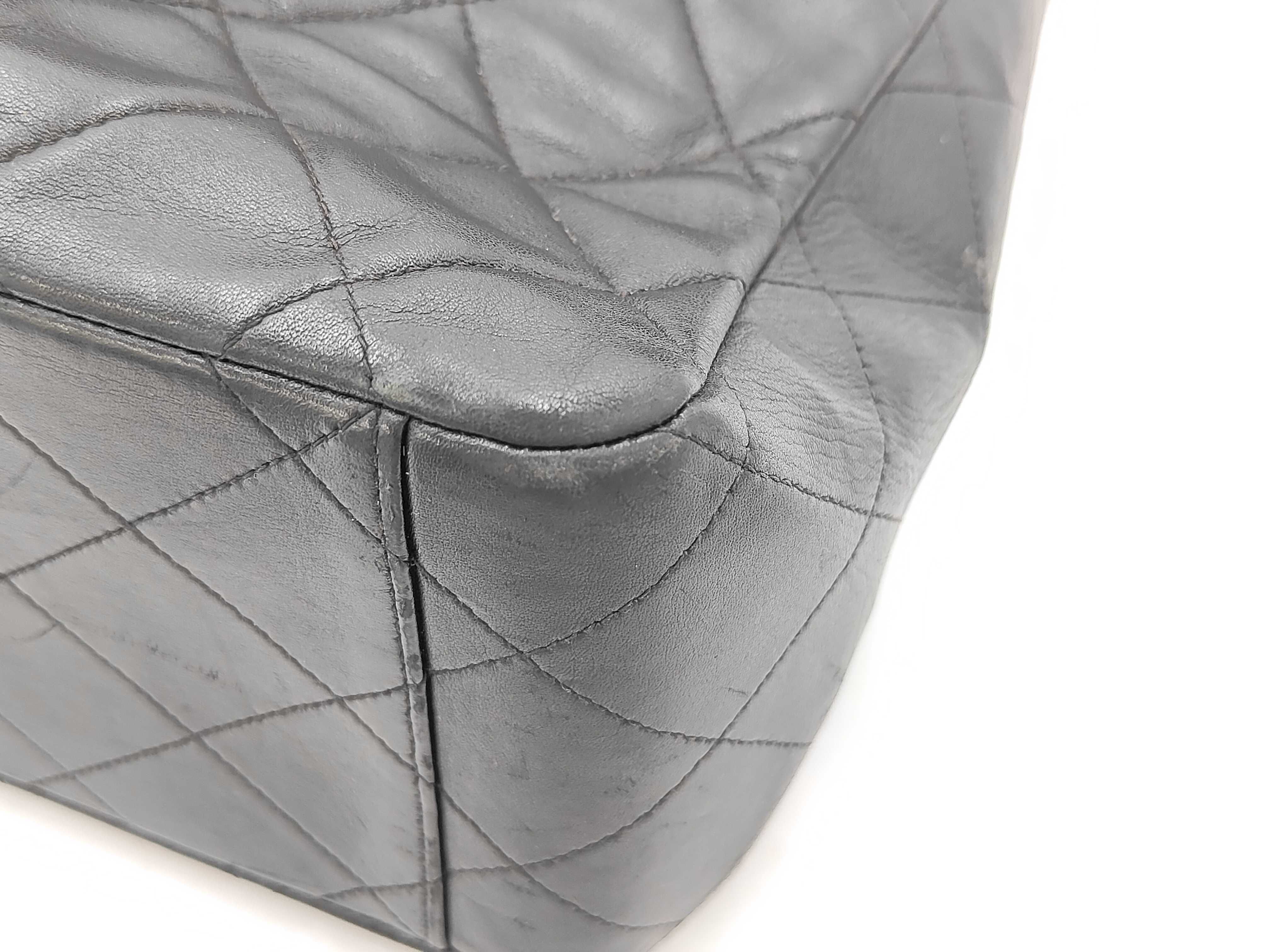 Matelassé 35 Black Shoulder Bag — view 6