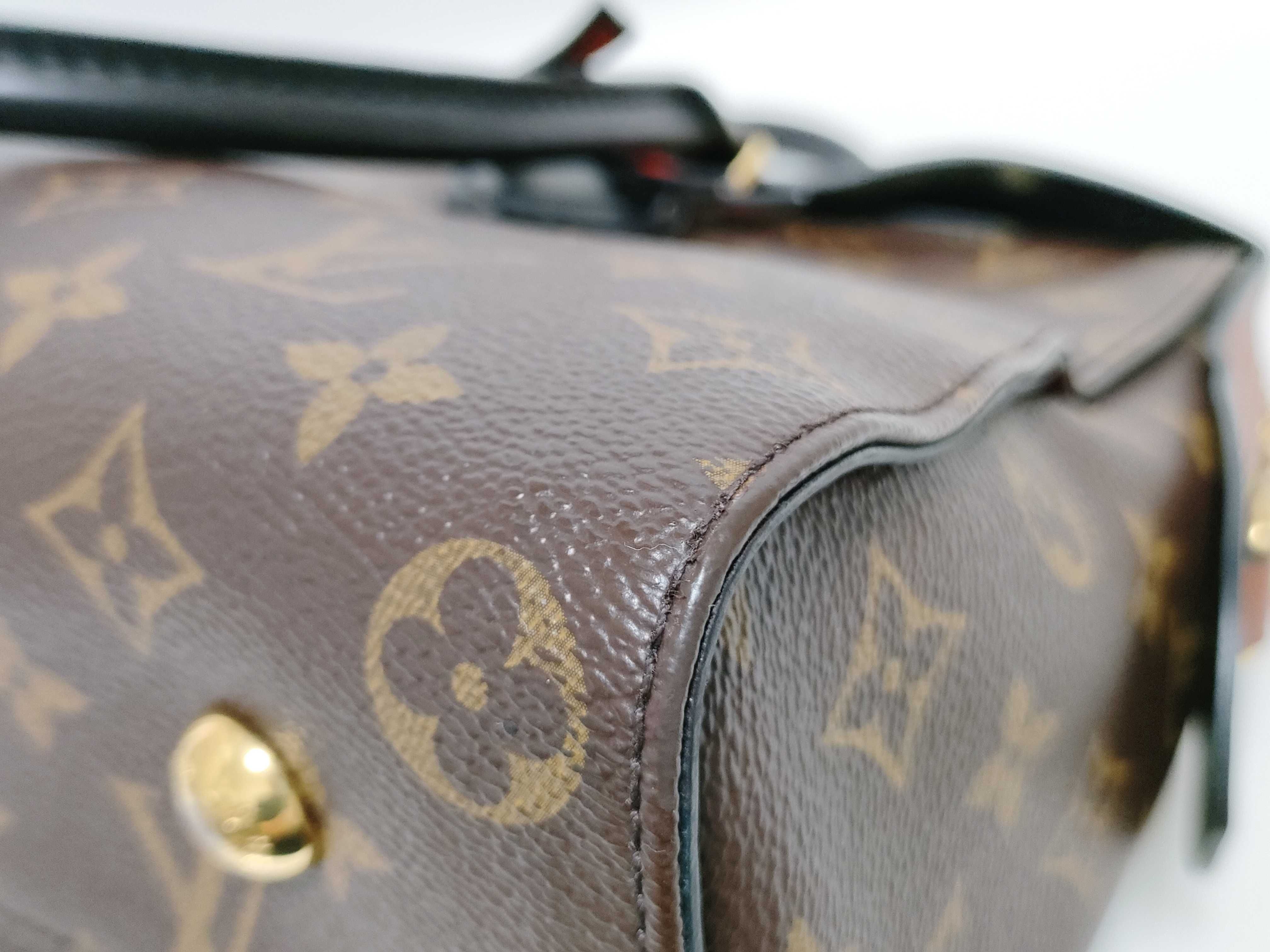 Monogram Tuileries Tote Handbag with Gold Hardware and Stamp, FL2168 — view 8
