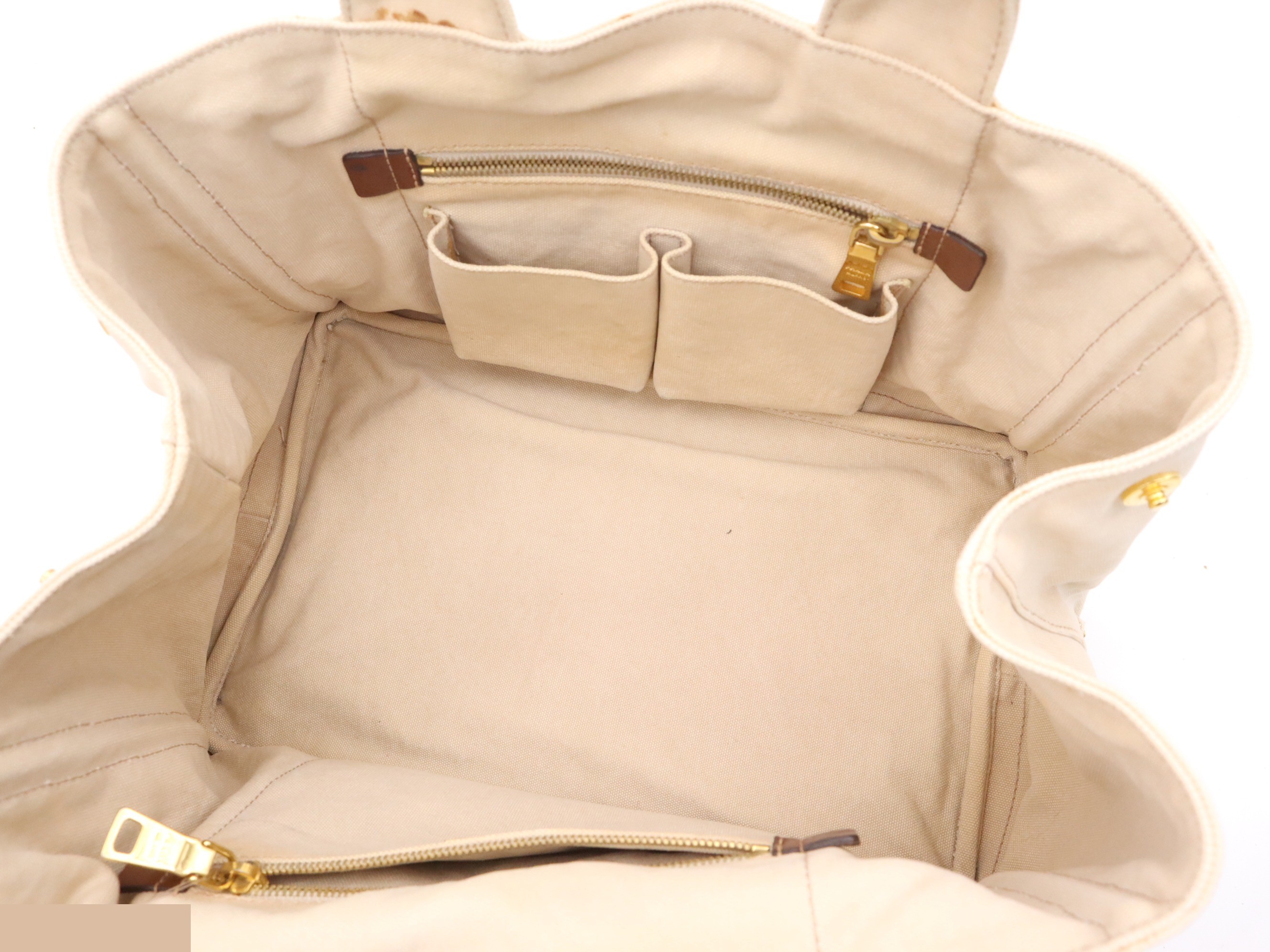 Canapa handbag, beige, with guarantee card. — view 7