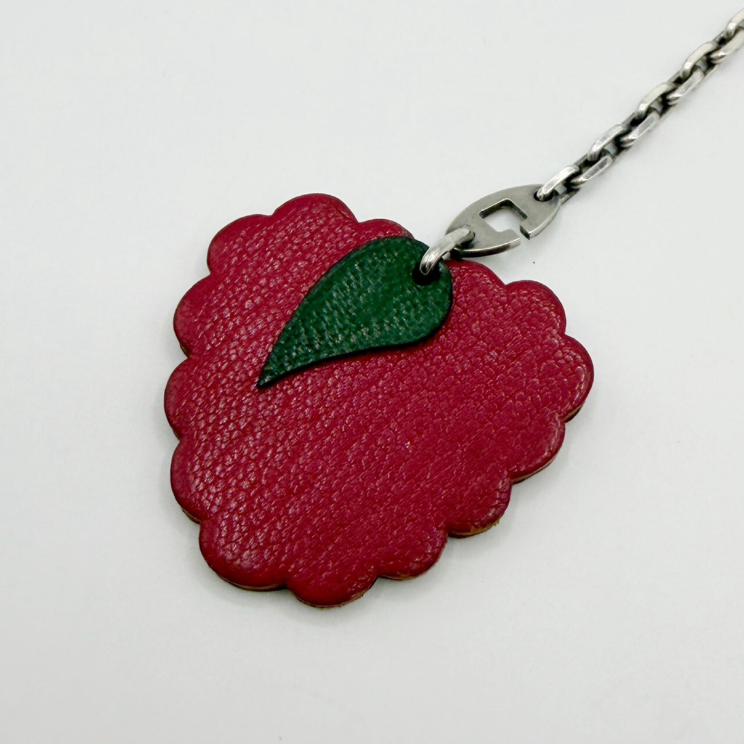Fruit Raspberry Charm Key Case/Keychain — view 3