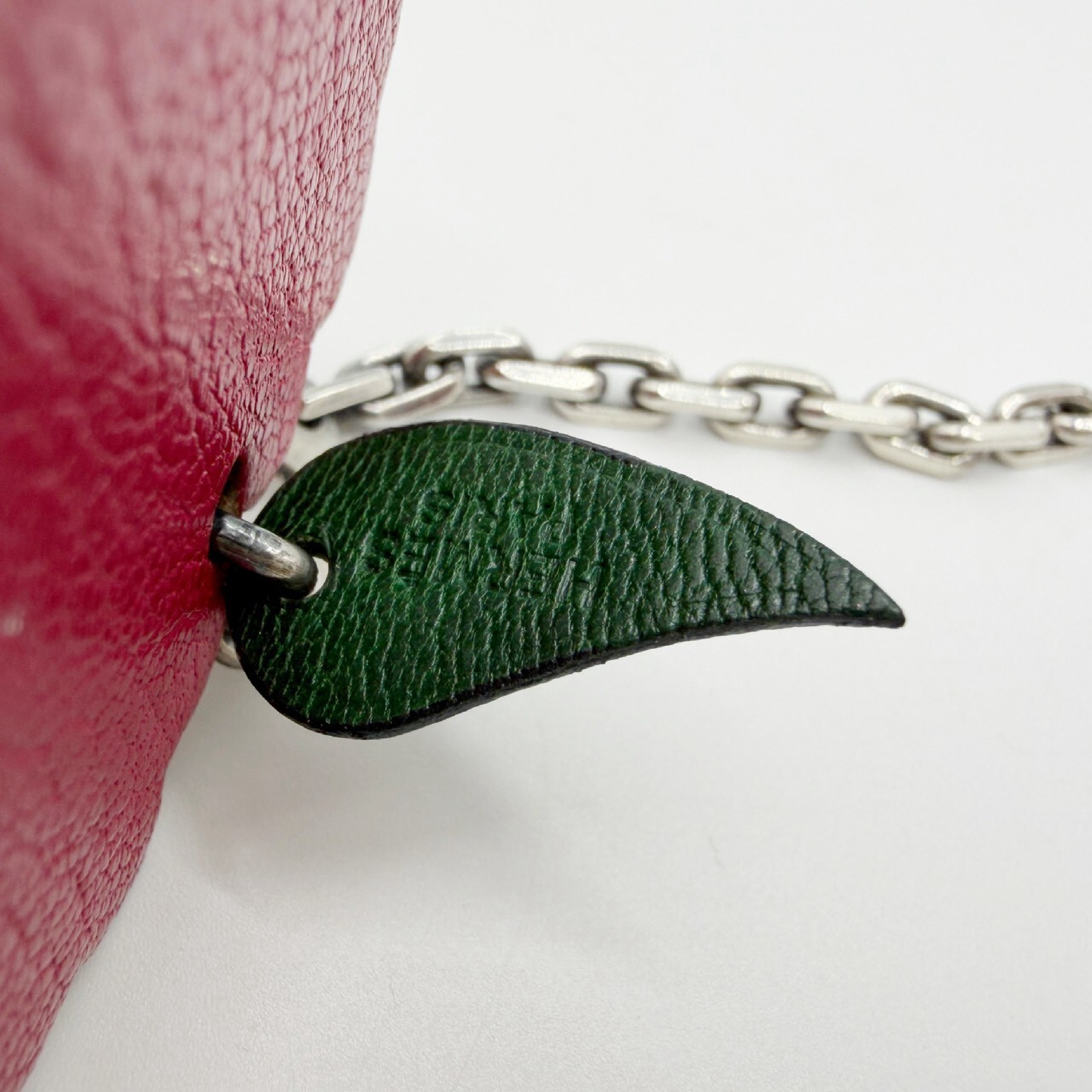 Fruit Raspberry Charm Key Case/Keychain — view 7