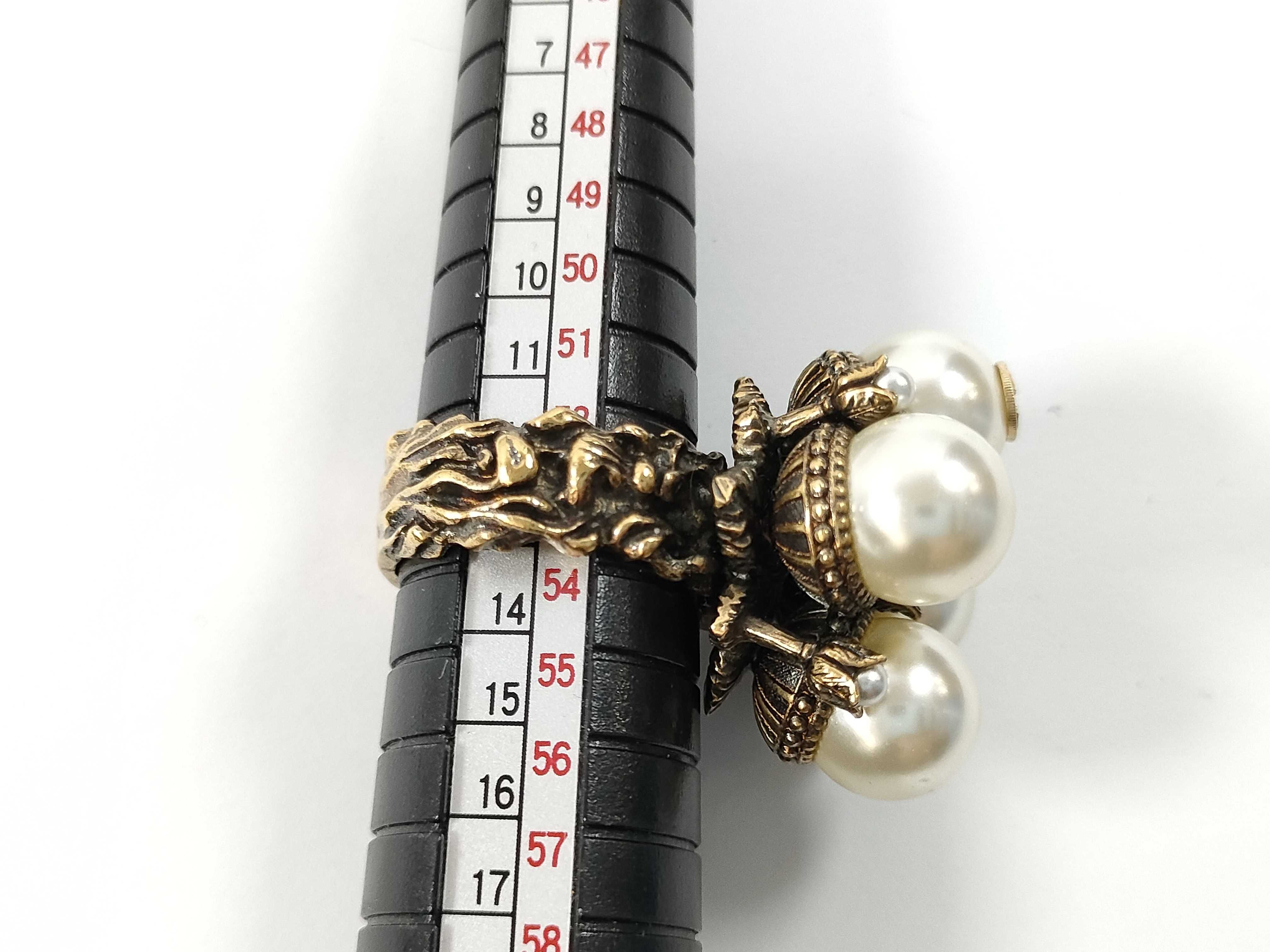 Faux Pearl Ring — view 7