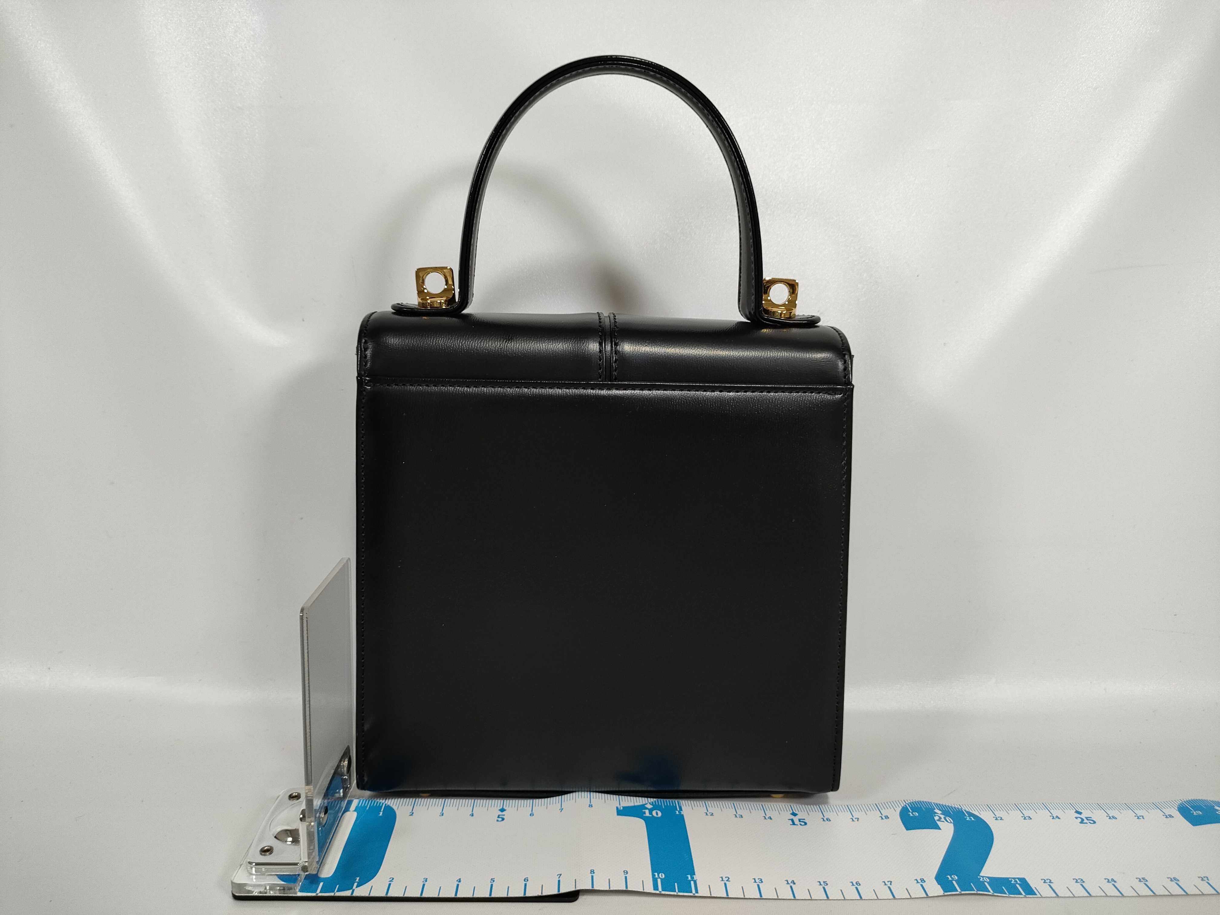 Leather 2-Way Top Handle Shoulder Strap Handbag — view 2