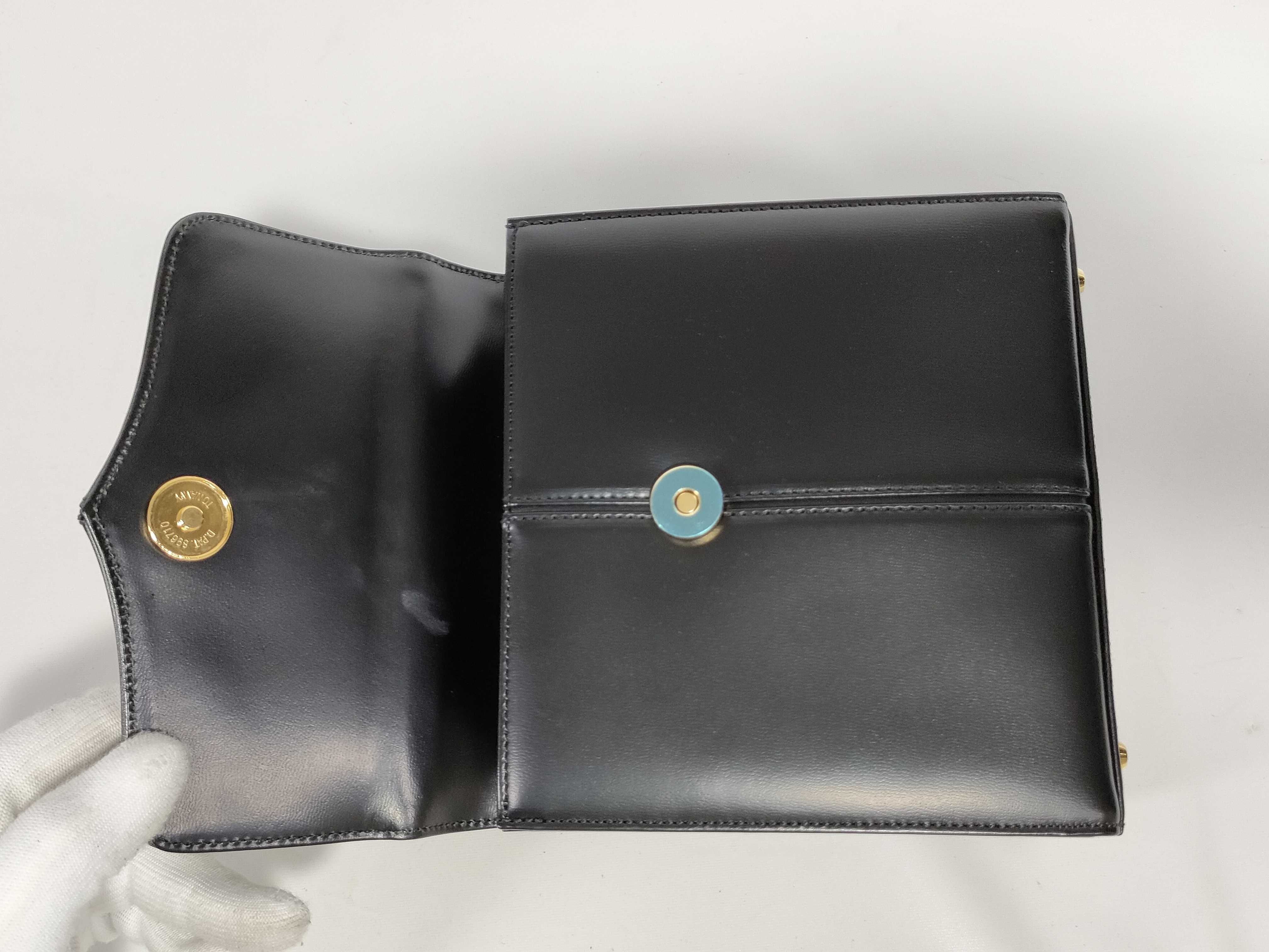 Leather 2-Way Top Handle Shoulder Strap Handbag — view 9