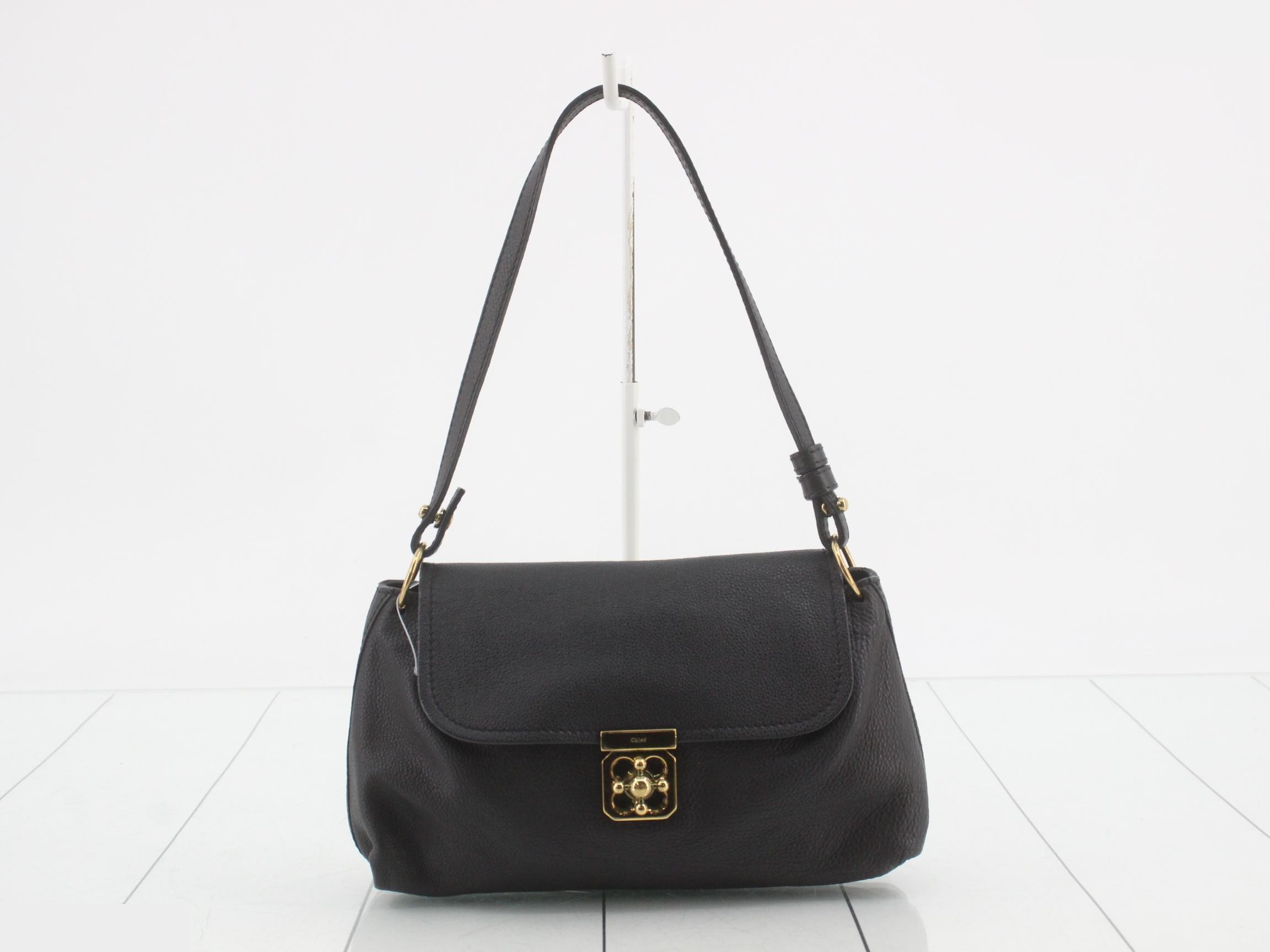 Other lines: 2-way handbag with long strap, Elsie, black