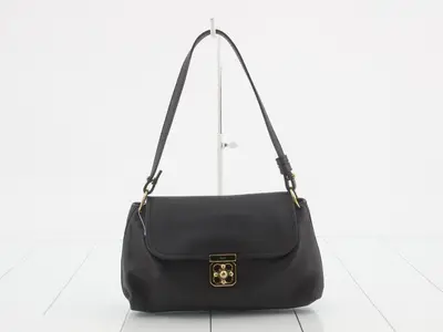 Other lines: 2-way handbag with long strap, Elsie, black
