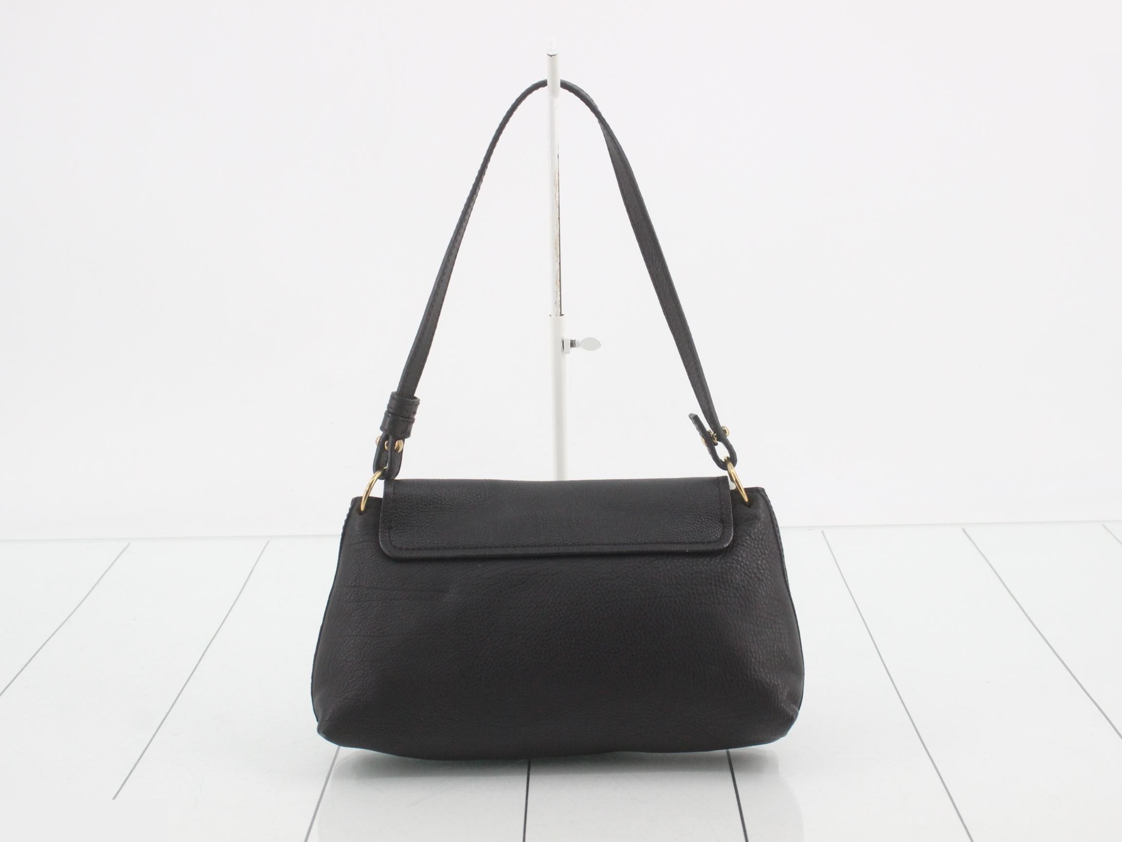 Other lines: 2-way handbag with long strap, Elsie, black — view 2