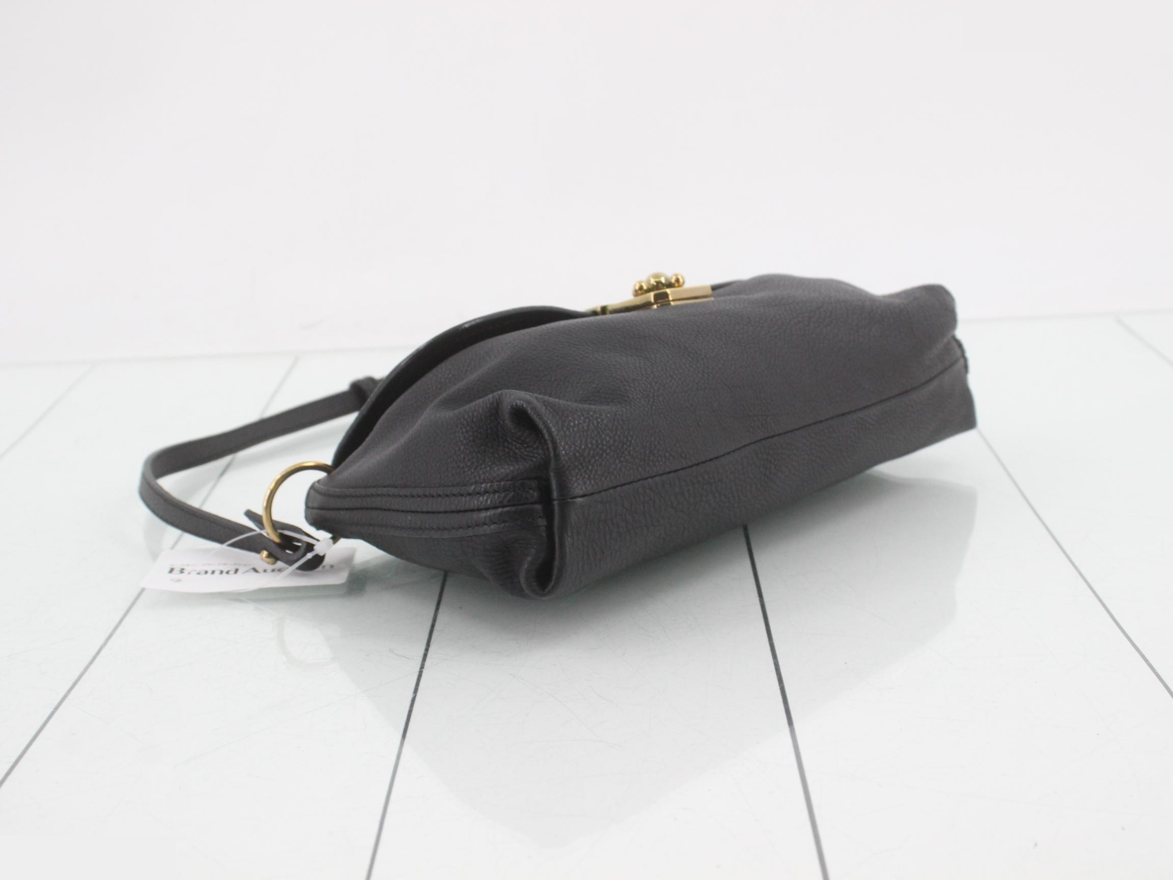Other lines: 2-way handbag with long strap, Elsie, black — view 5