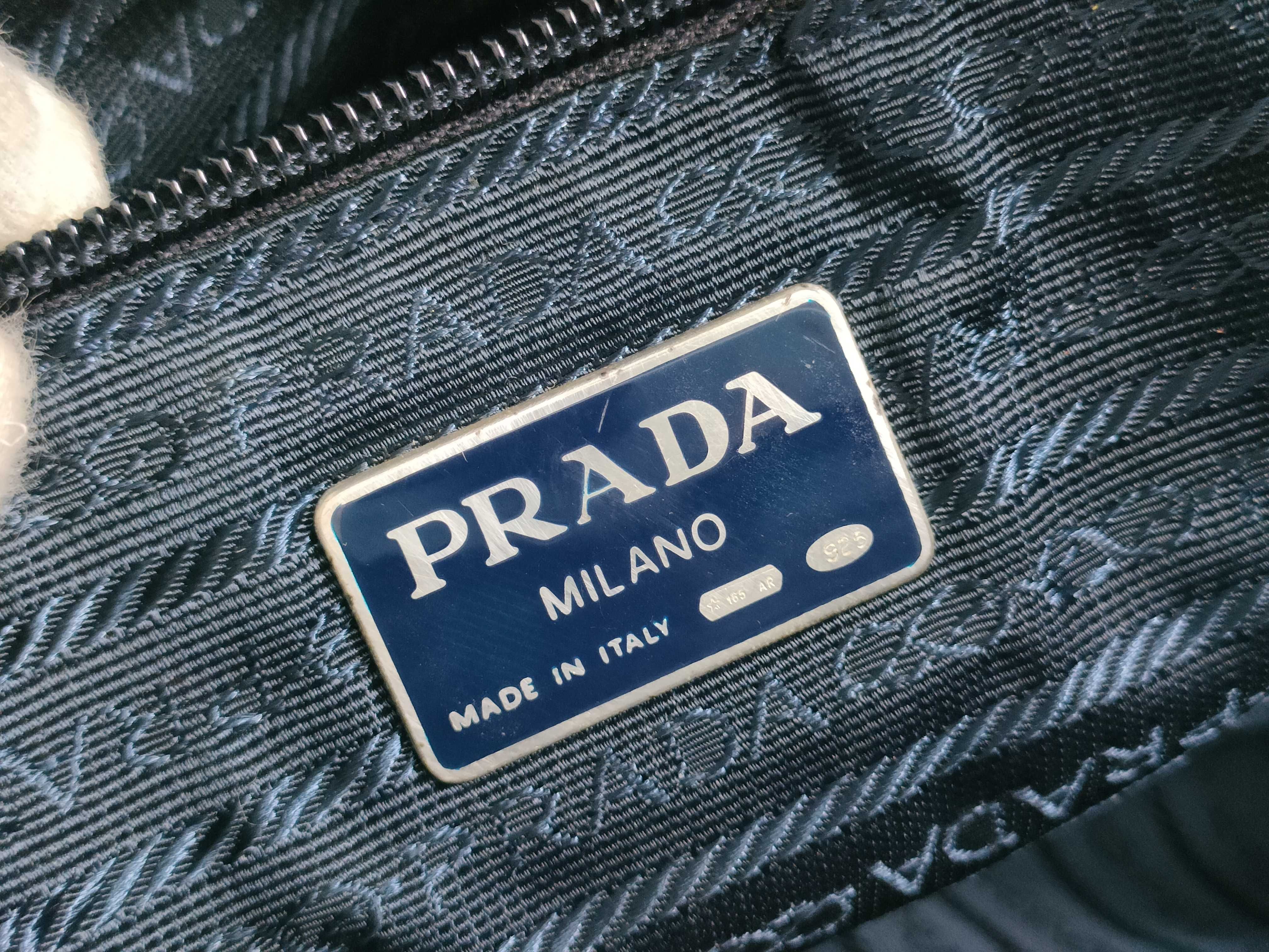 Nylon Prada Leather Handbag — view 11