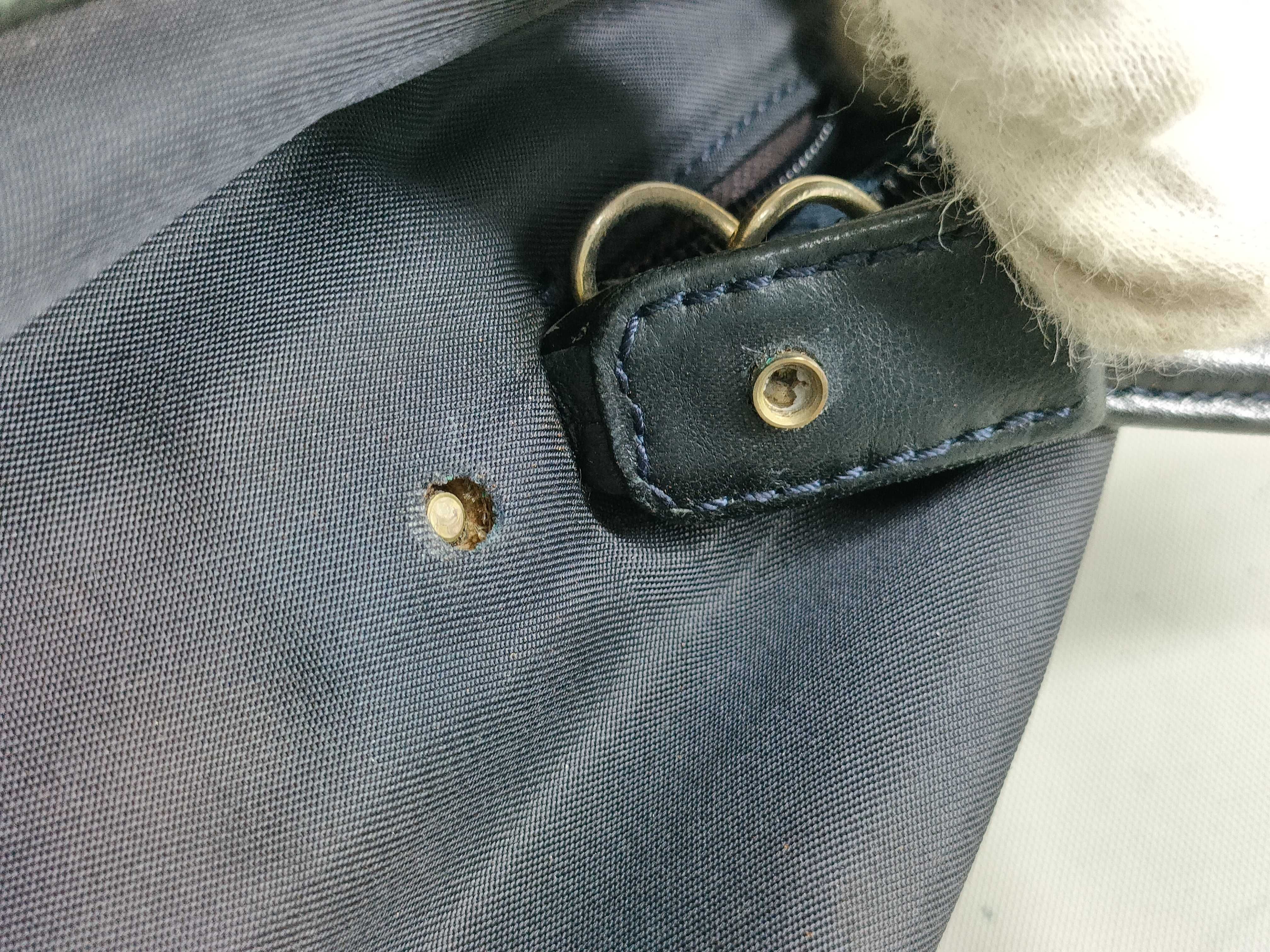 Nylon Prada Leather Handbag — view 15
