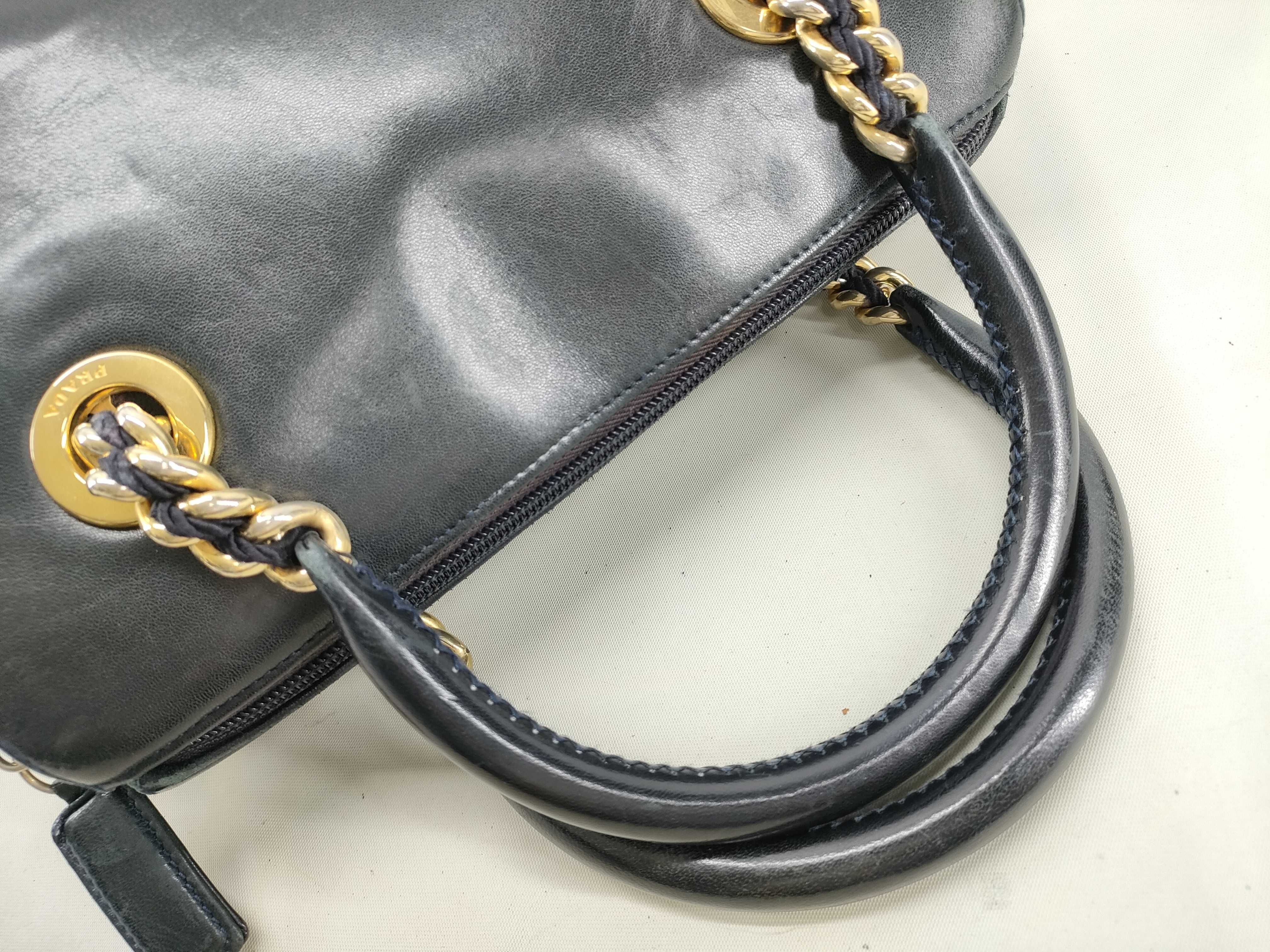 Nylon Prada Leather Handbag — view 5