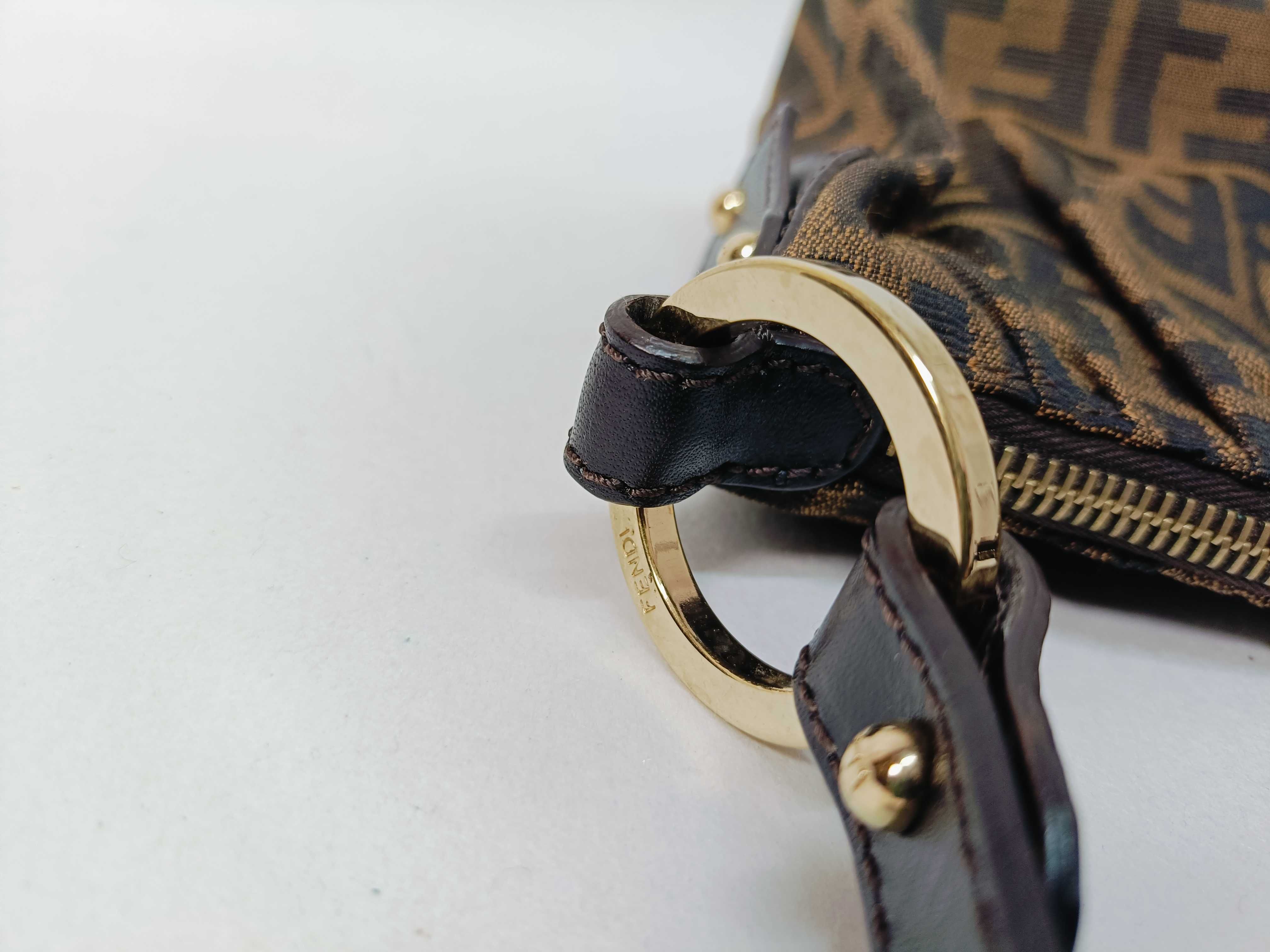 Zucca pattern mini handbag charm — view 5