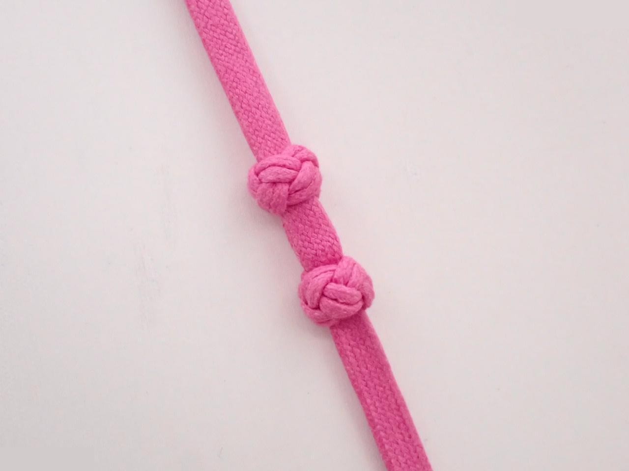 Fidelio Village necklace, pink, cord approximately 80cm — view 2