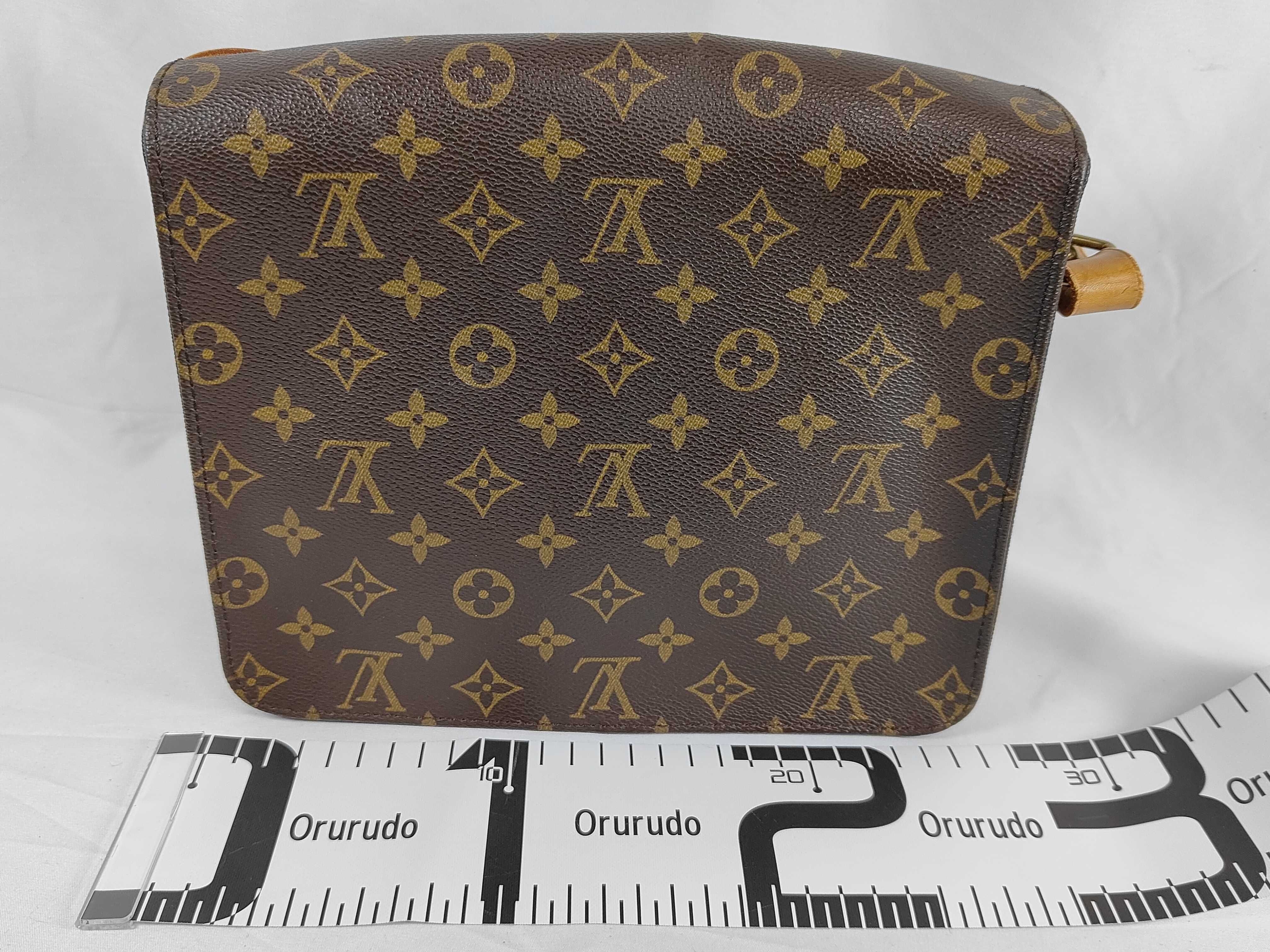 Monogram Vuitton Monogram Cartouchiere GM M51252 Brown 8910SL Shoulder Bag — view 2