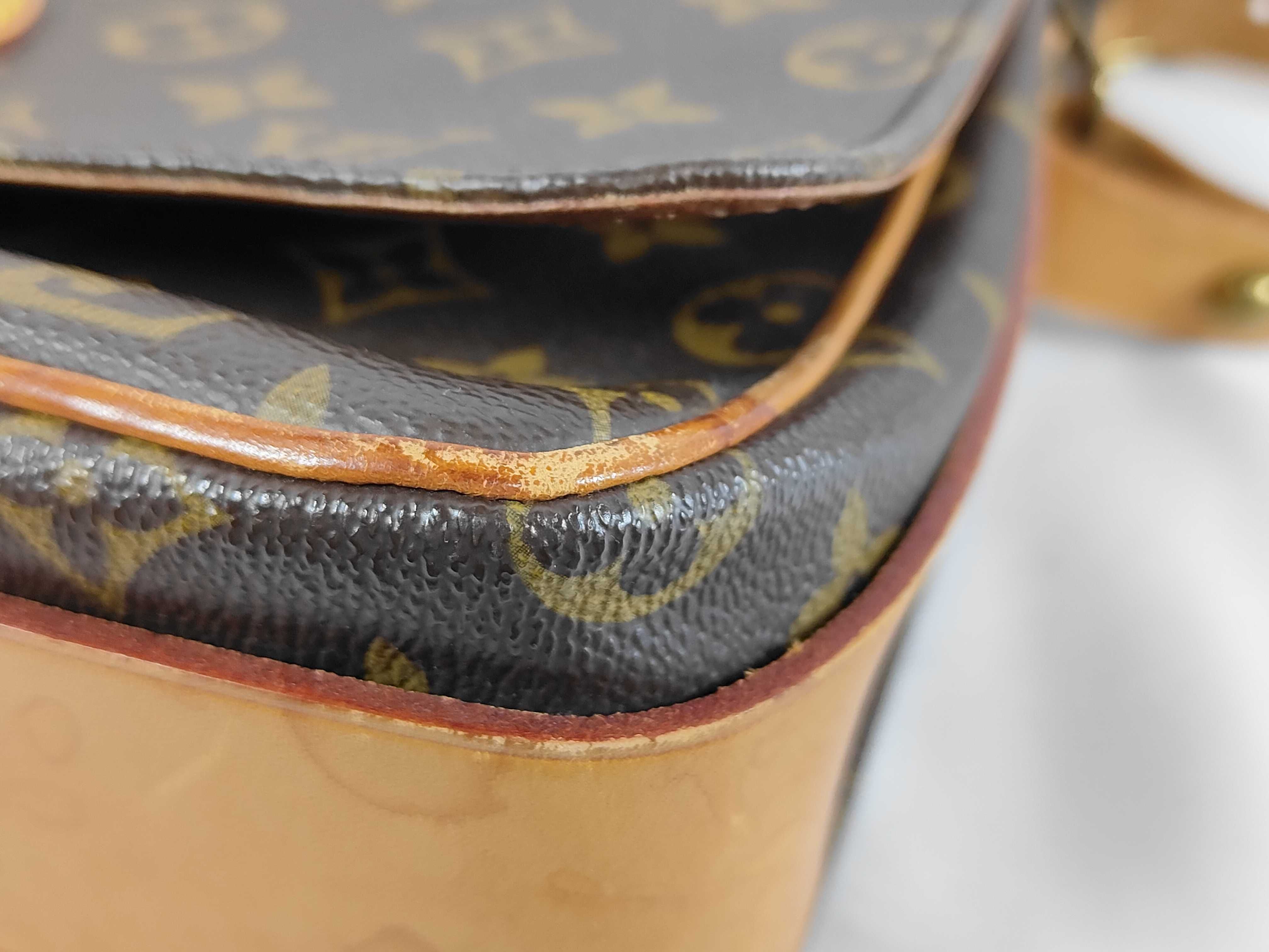 Monogram Vuitton Monogram Cartouchiere GM M51252 Brown 8910SL Shoulder Bag — view 6