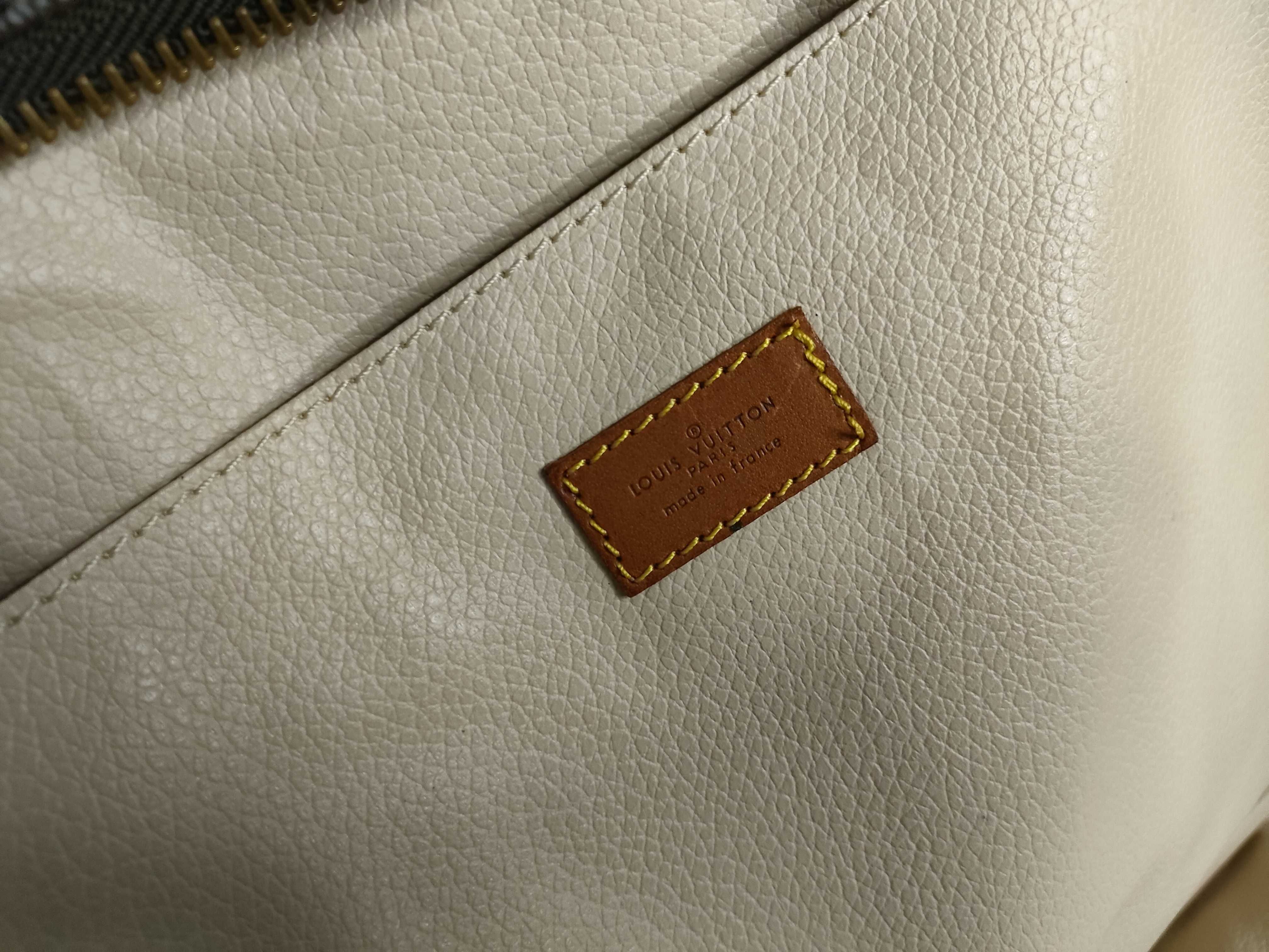 Monogram Sirius 50 M41406 863VI Boston Bag with Name Tag — view 12