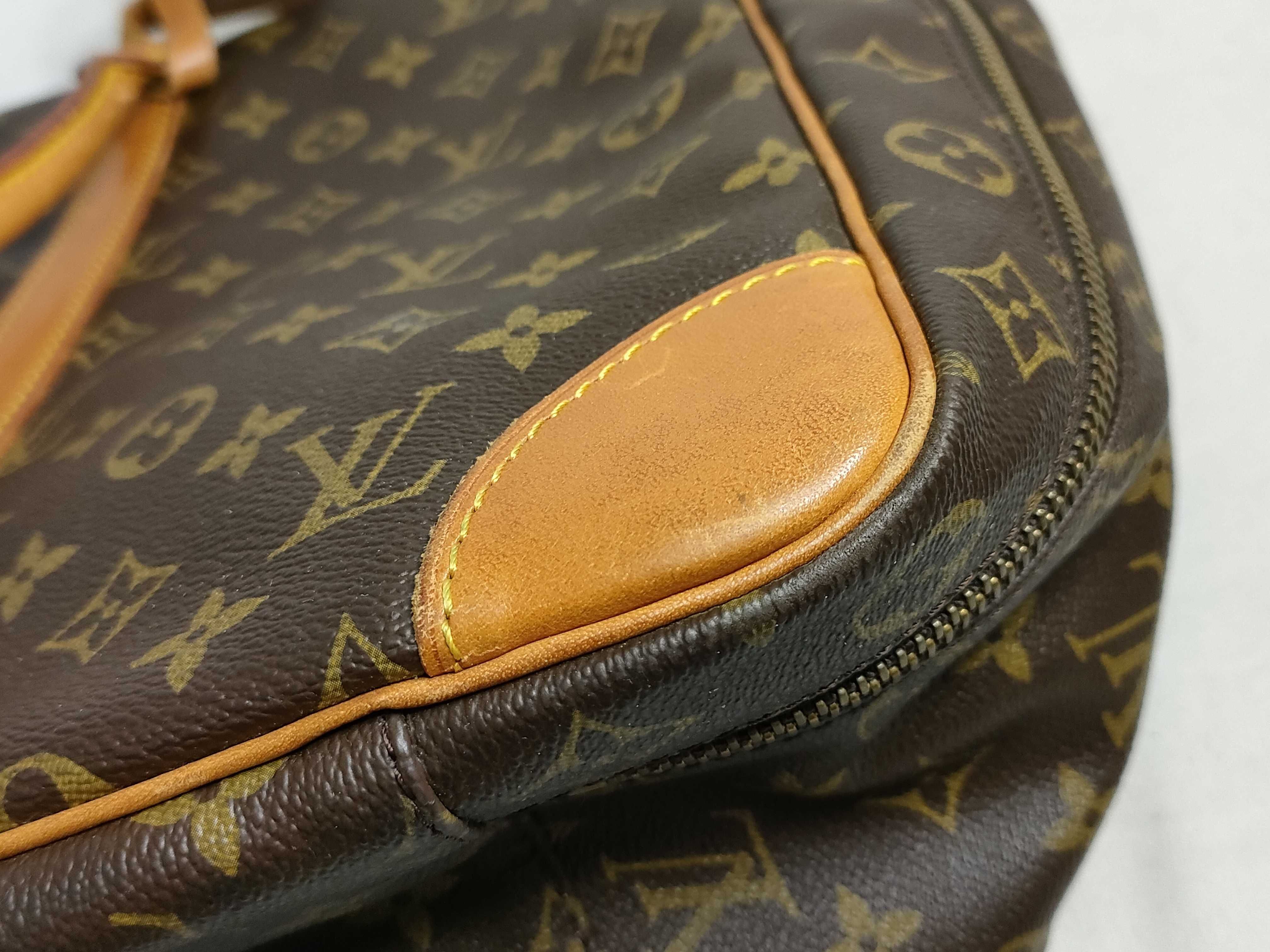 Monogram Sirius 50 M41406 863VI Boston Bag with Name Tag — view 6