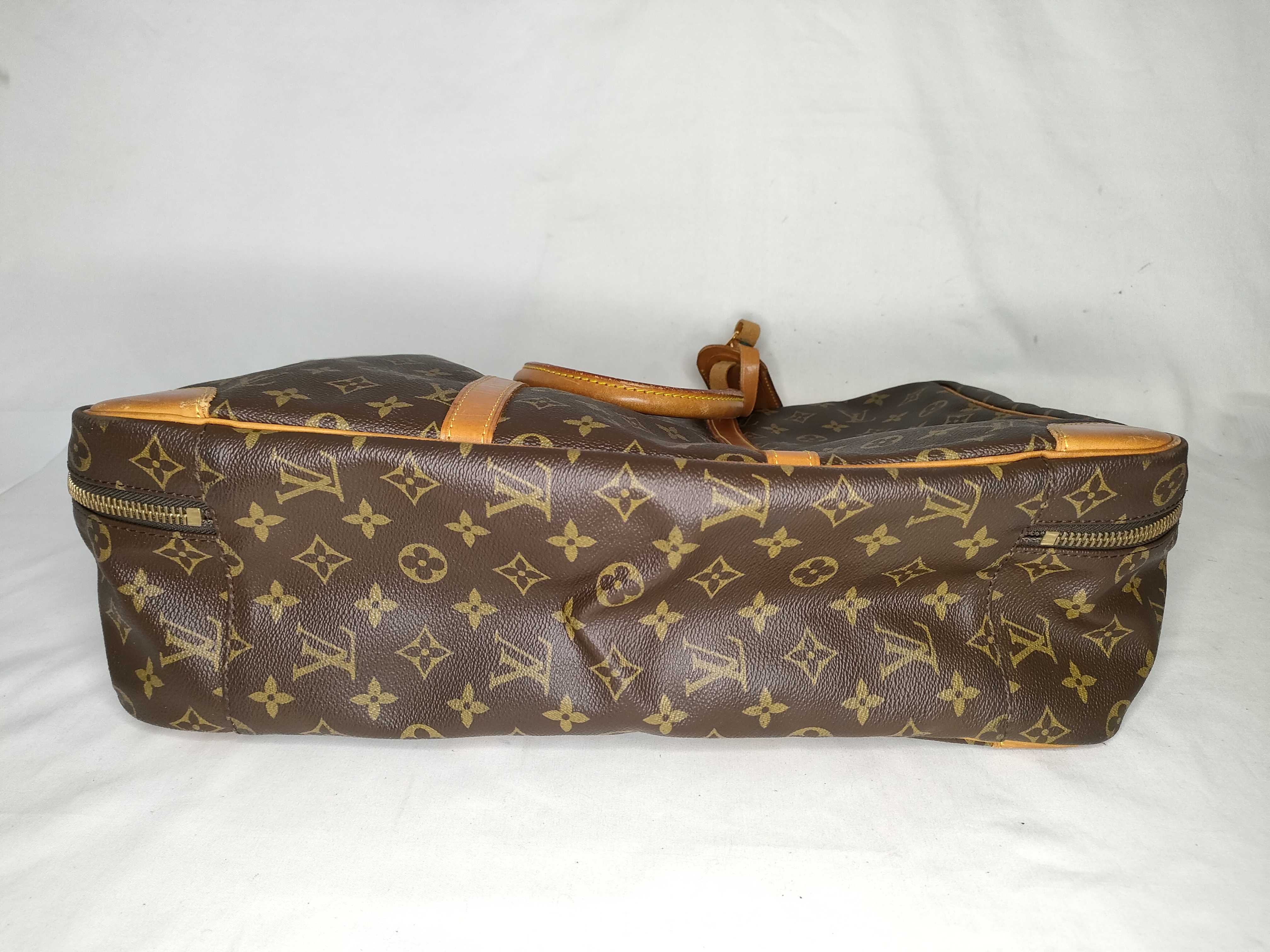 Monogram Sirius 50 M41406 863VI Boston Bag with Name Tag — view 7