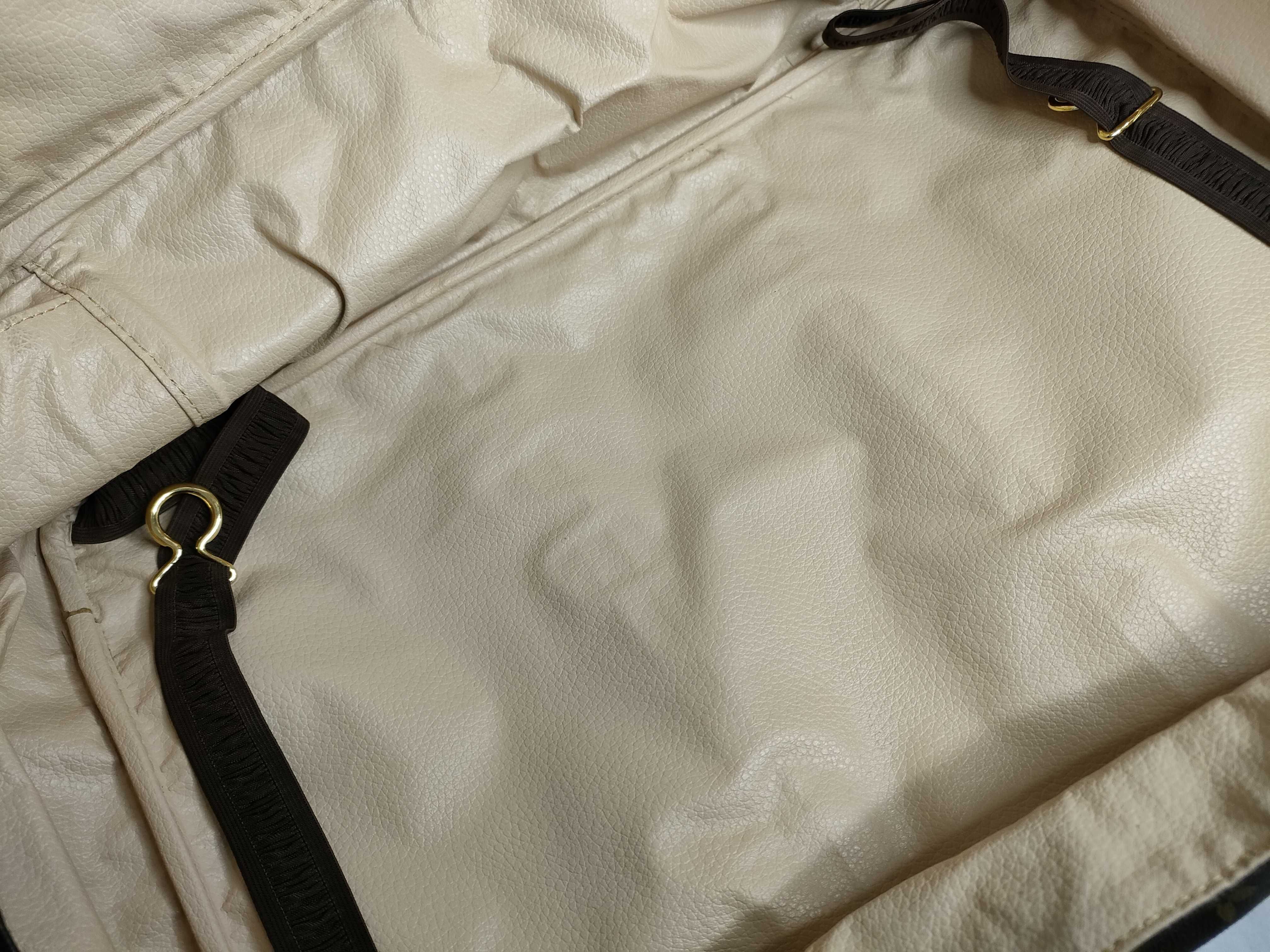 Monogram Sirius 50 M41406 863VI Boston Bag with Name Tag — view 10