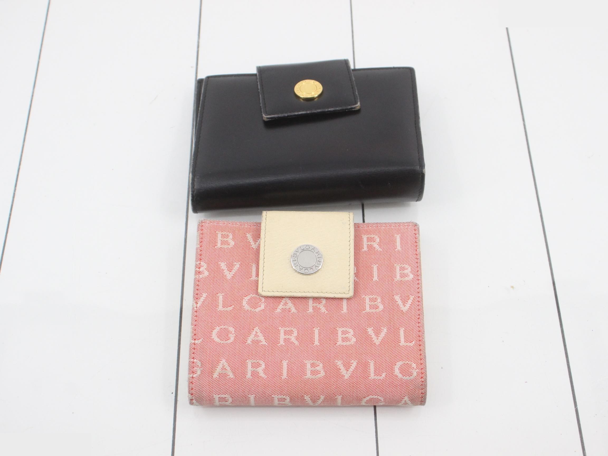BULK SALE - Bulgari wallets (2 items)
