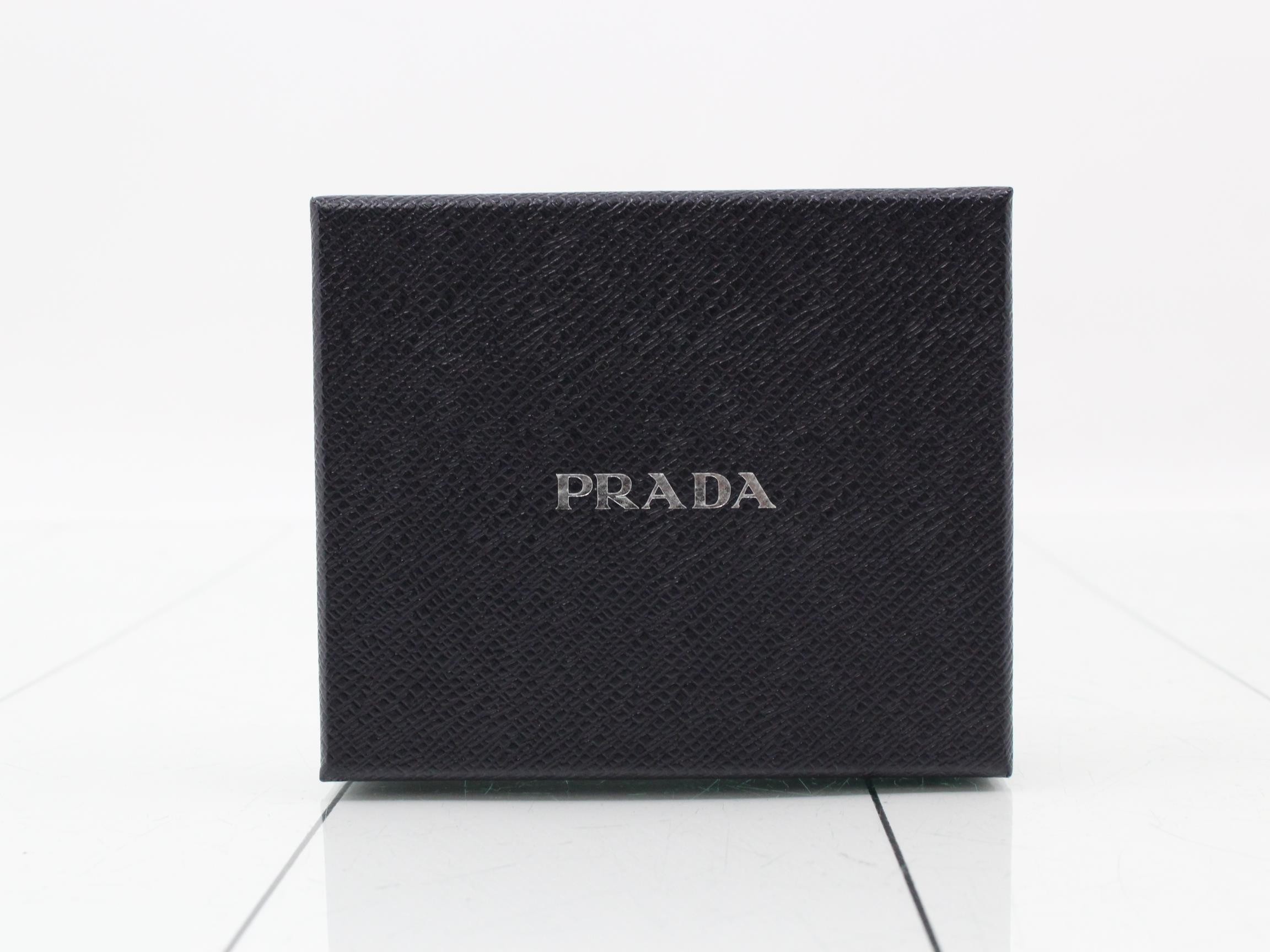 Saffiano bi-fold wallet, unused, stored condition, black. — view 5