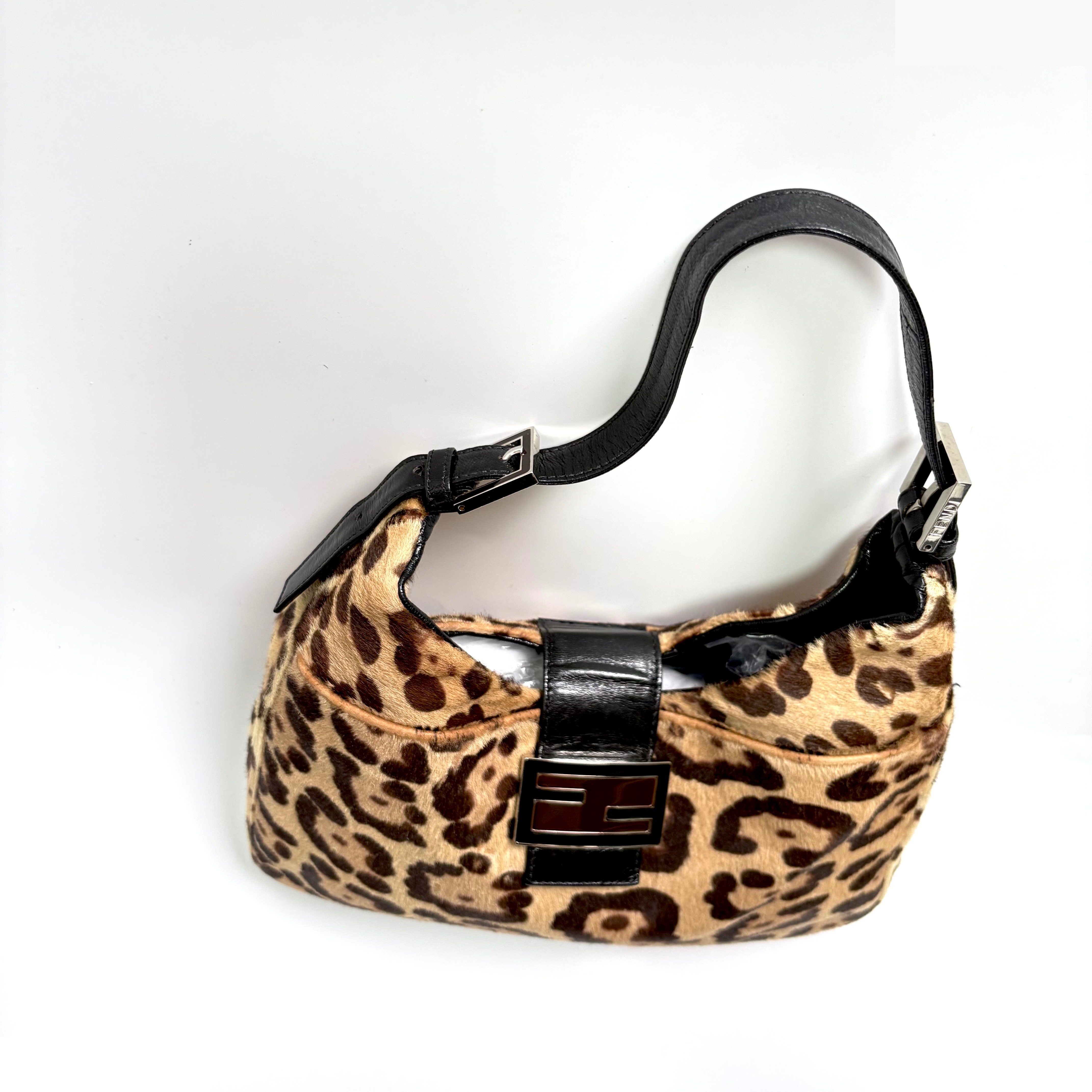 Calf hair leopard print Mamma Bucket (bag) - handbag — view 2
