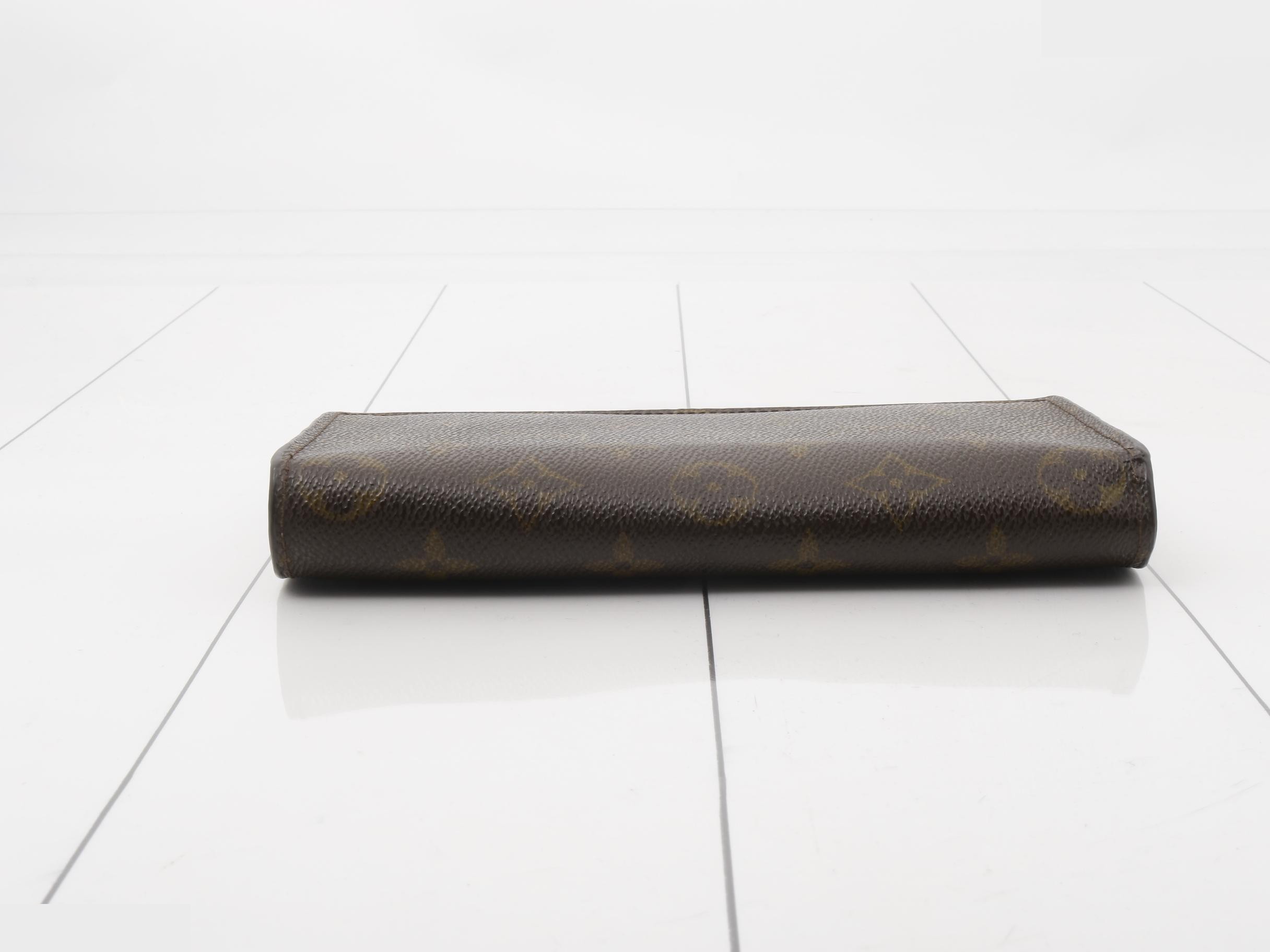 Monogram Portefeuille Brazza Bi-fold Long Wallet — view 3