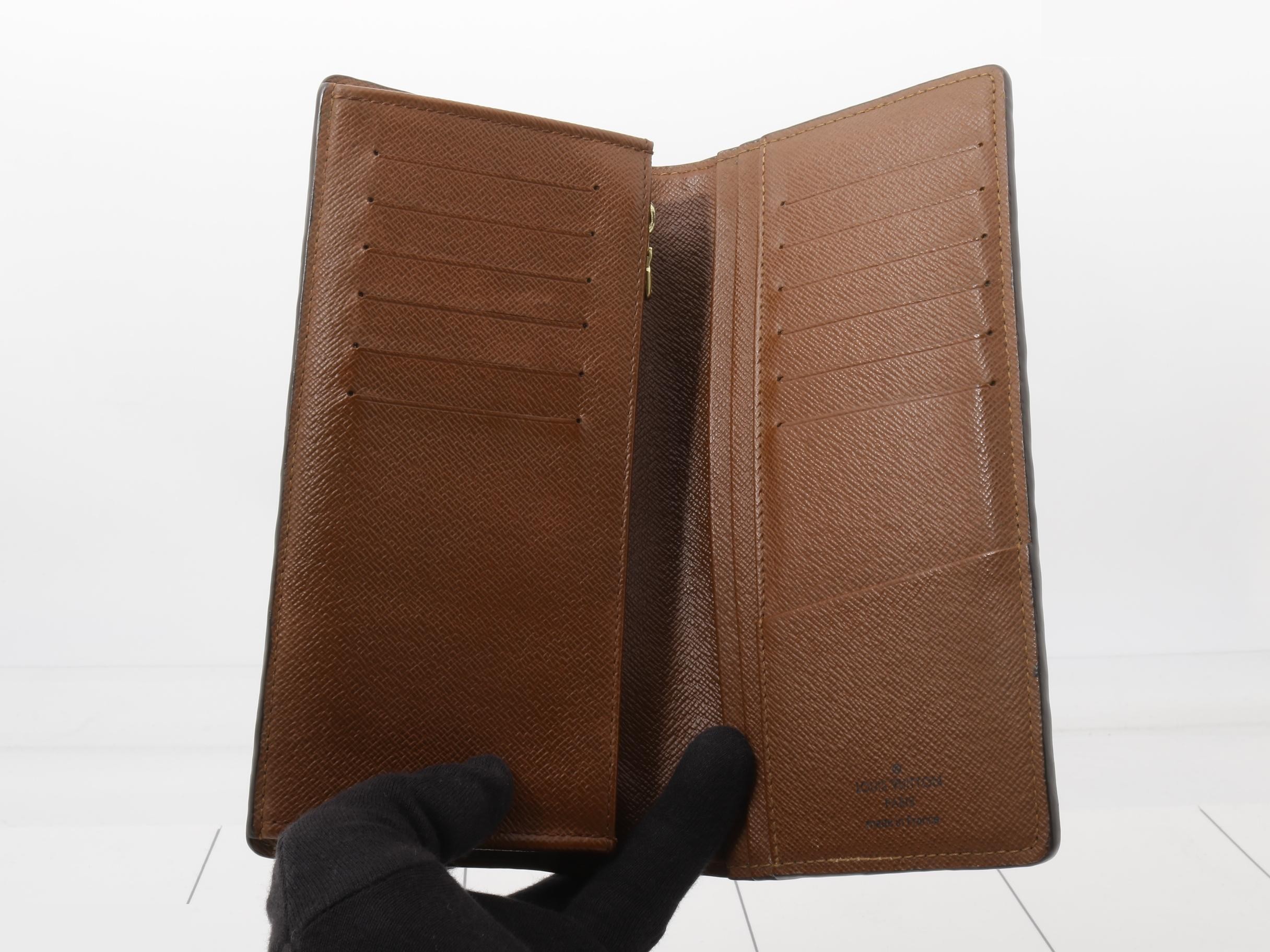 Monogram Portefeuille Brazza Bi-fold Long Wallet — view 4