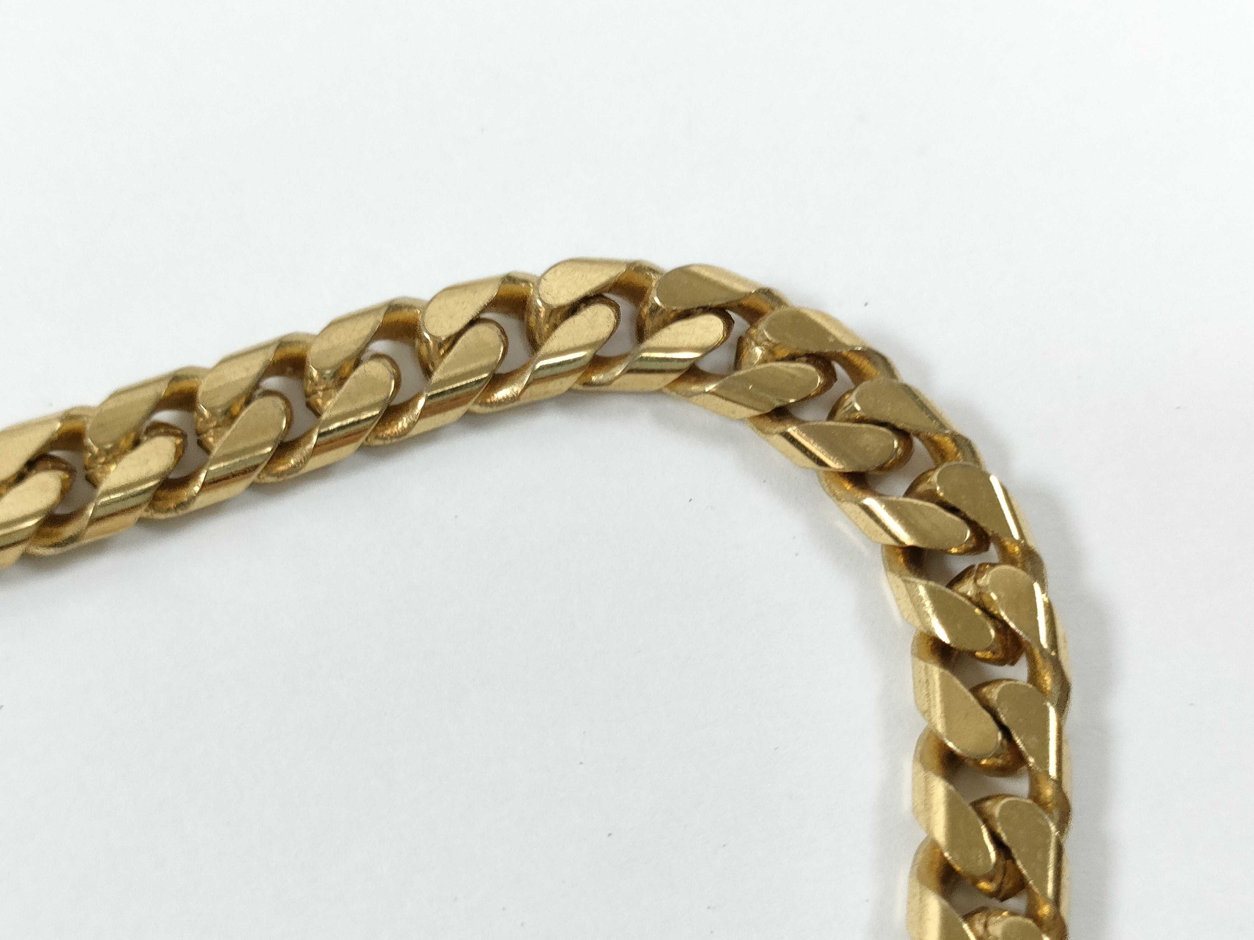 Vintage Cuban Link Chain Gold Necklace — view 5