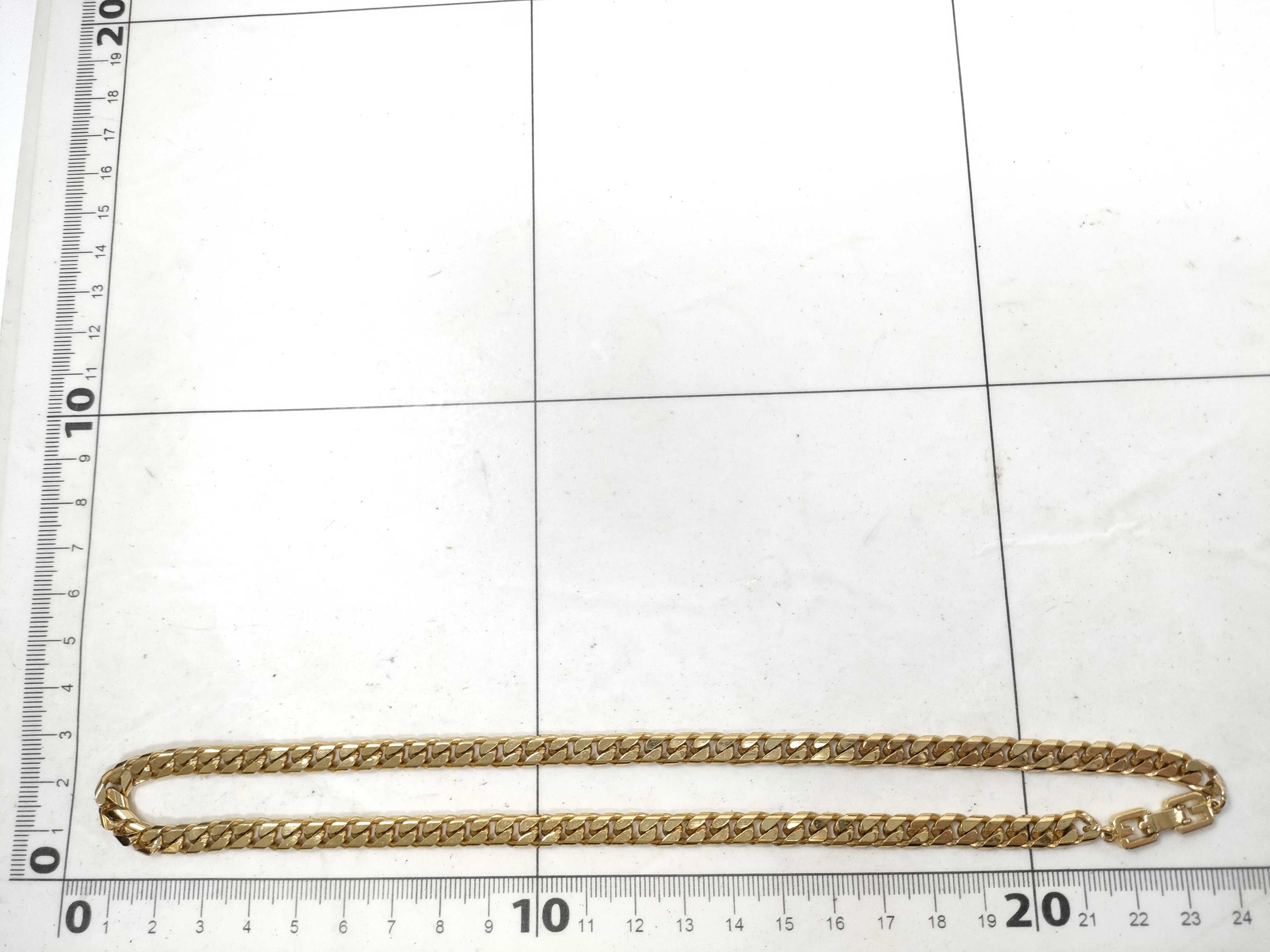 Vintage Cuban Link Chain Gold Necklace — view 7